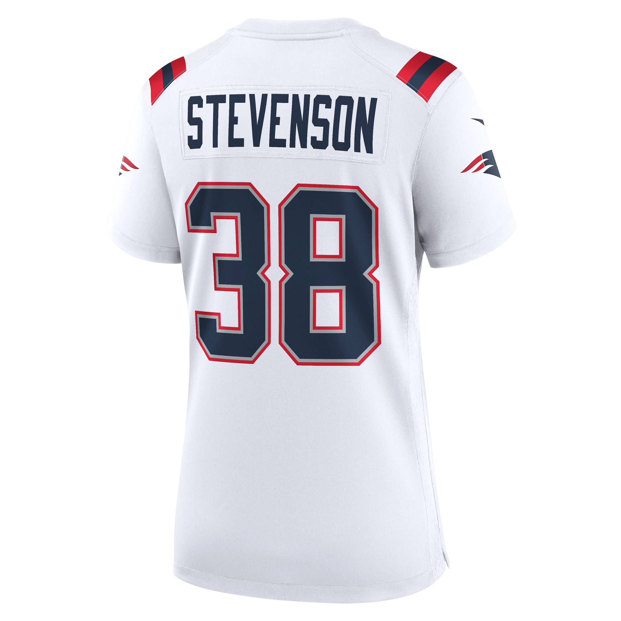 Rhamondre Stevenson New England Patriots Nike Women’s Game Player Jersey – White Clowdercats