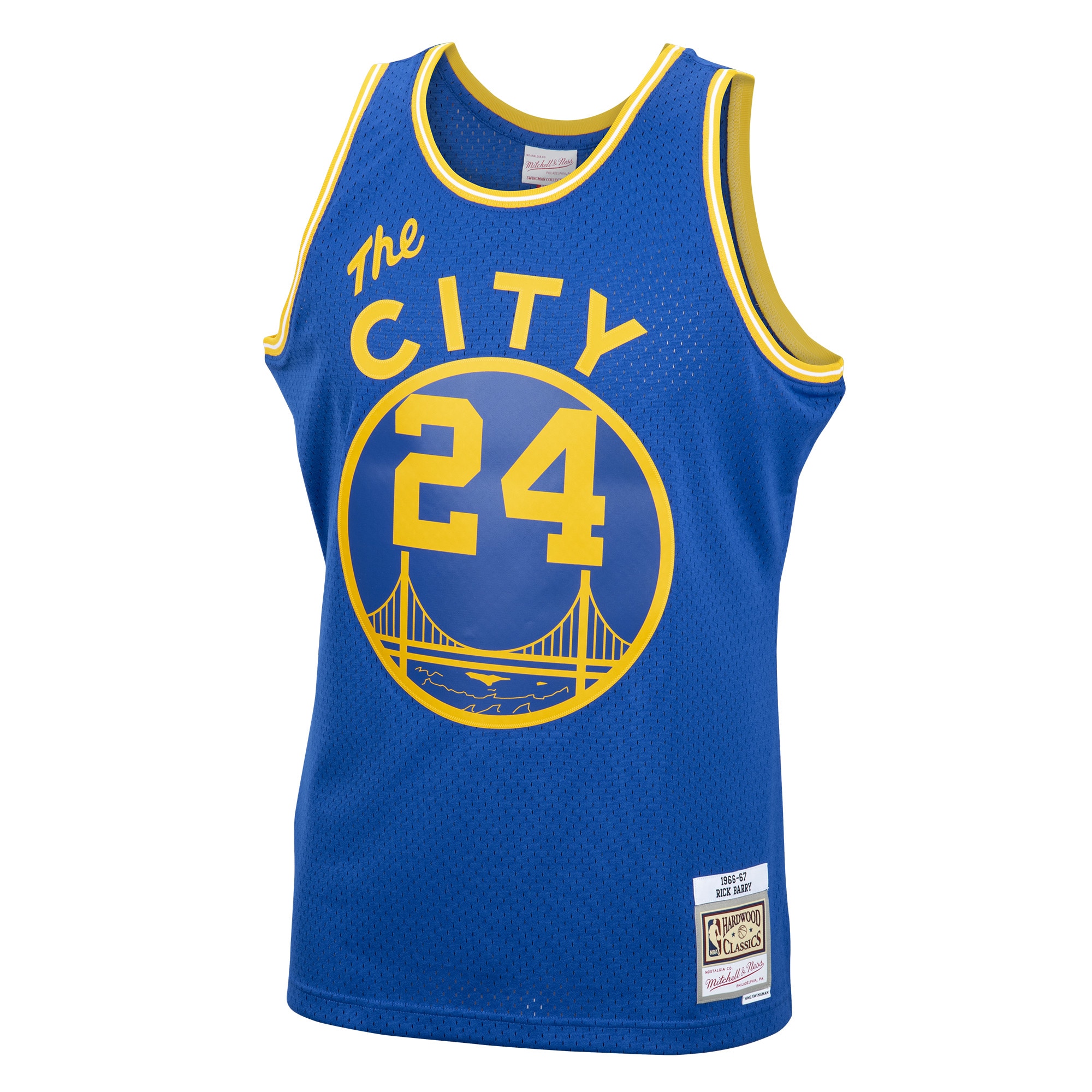 Rick Barry Golden State Warriors Mitchell & Ness 1966/67 Hardwood Classics Swingman Jersey – Royal Clowdercats