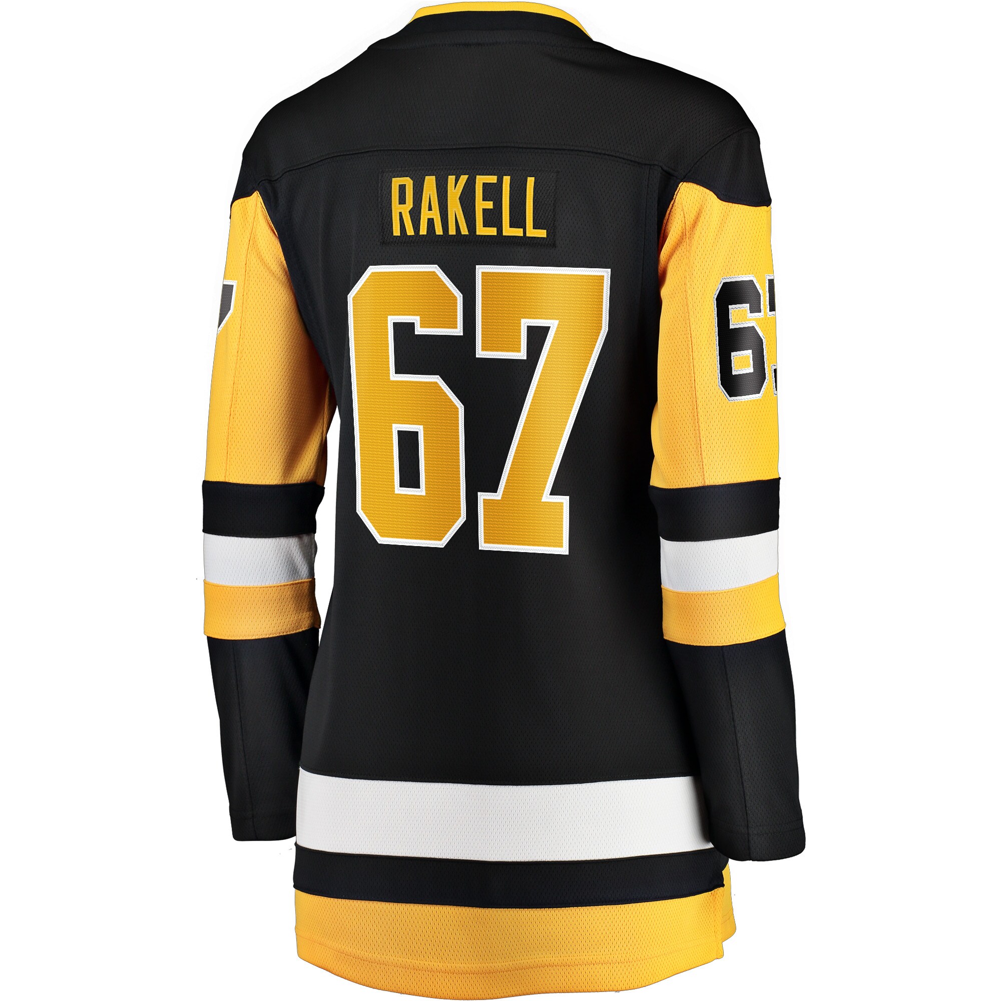 Rickard Rakell Pittsburgh Penguins Women’s Fanatics Home Breakaway Player Jersey – Black Clowdercats