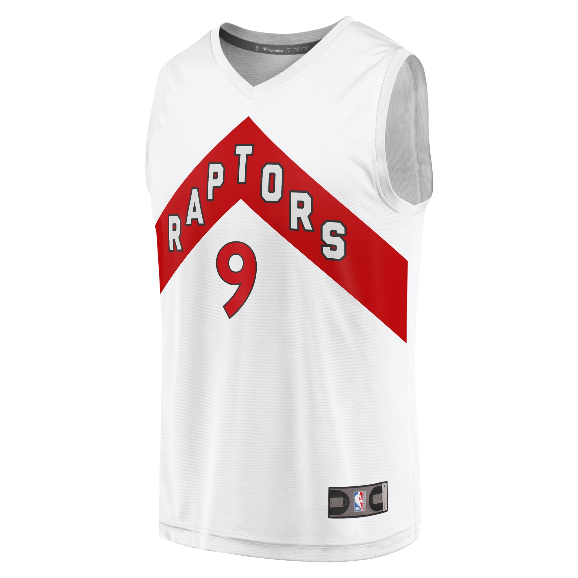RJ Barrett Toronto Raptors Fanatics Youth Fast Break Player Jersey – Association Edition – White Clowdercats