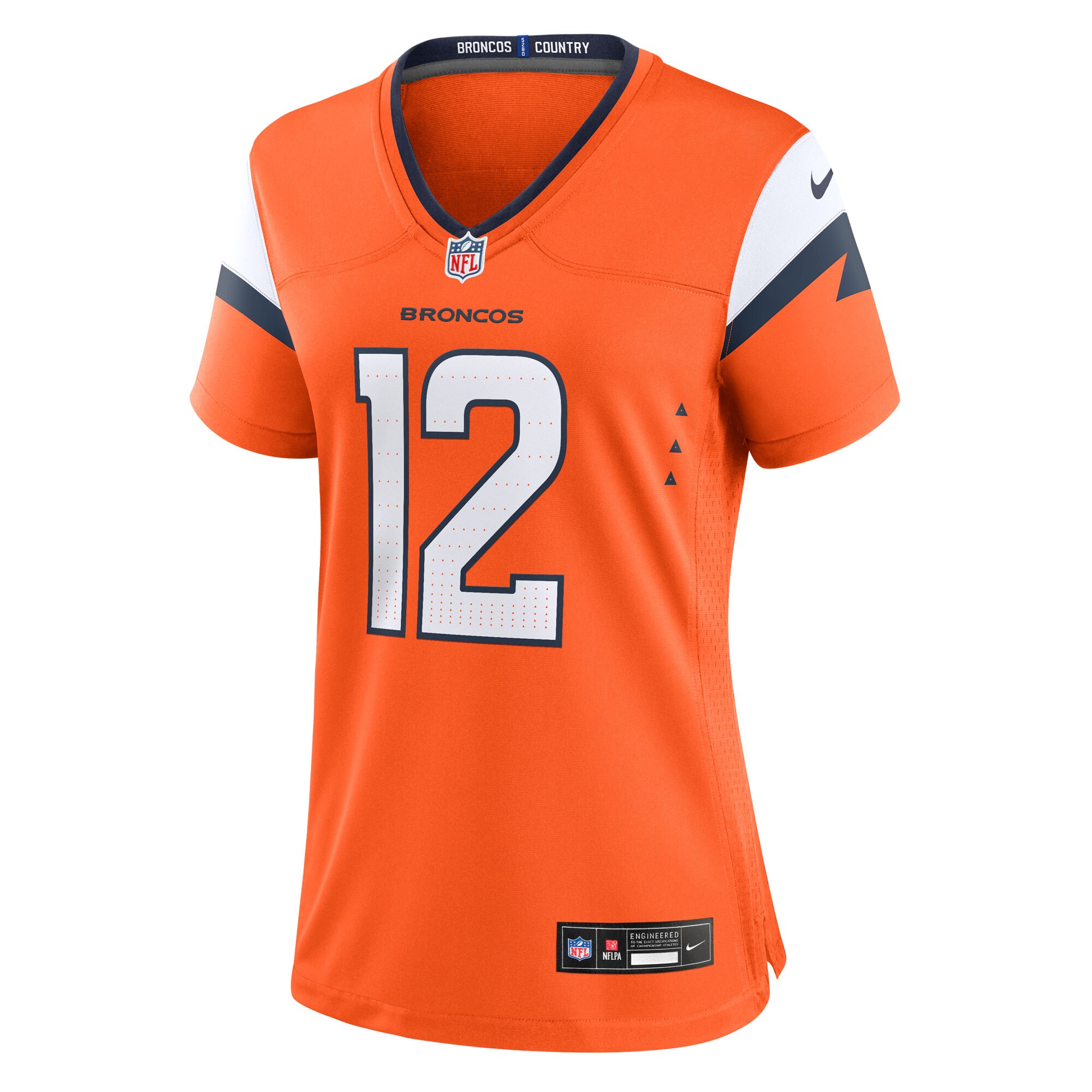 RJ Harvey Denver Broncos Nike Women’s Team Game Jersey – Orange Clowdercats