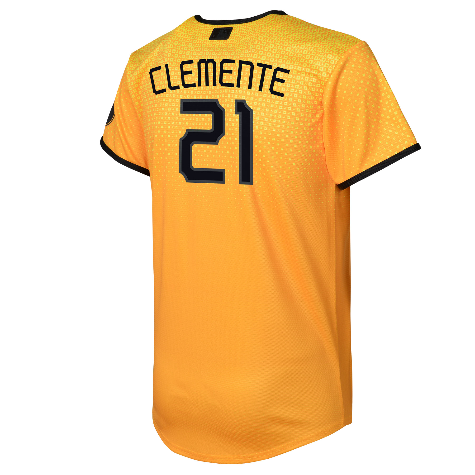 Roberto Clemente Pittsburgh Pirates Nike Toddler City Connect Replica Player Jersey – Gold