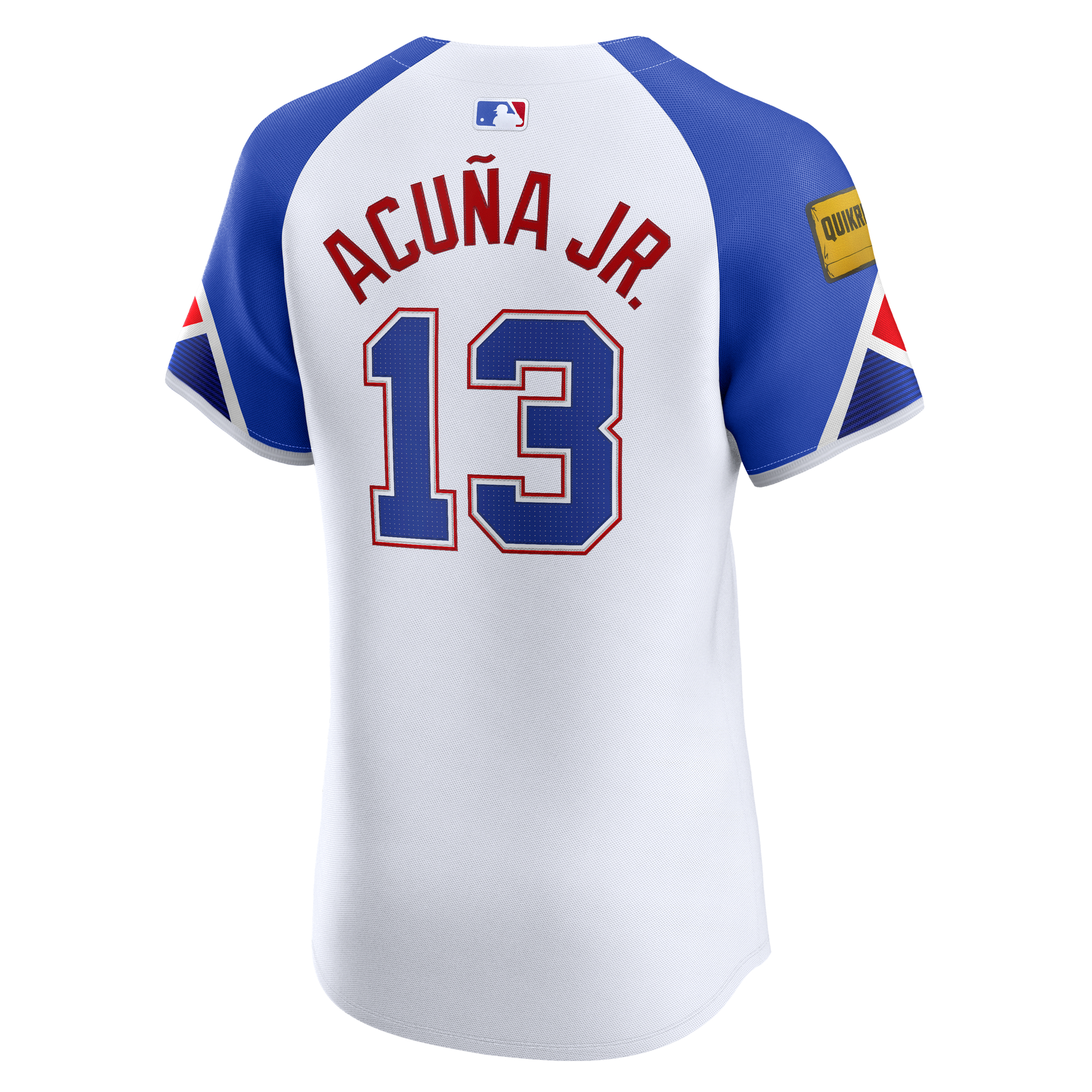 Ronald Acuña Jr. Atlanta Braves Nike City Connect Elite Jersey – White
