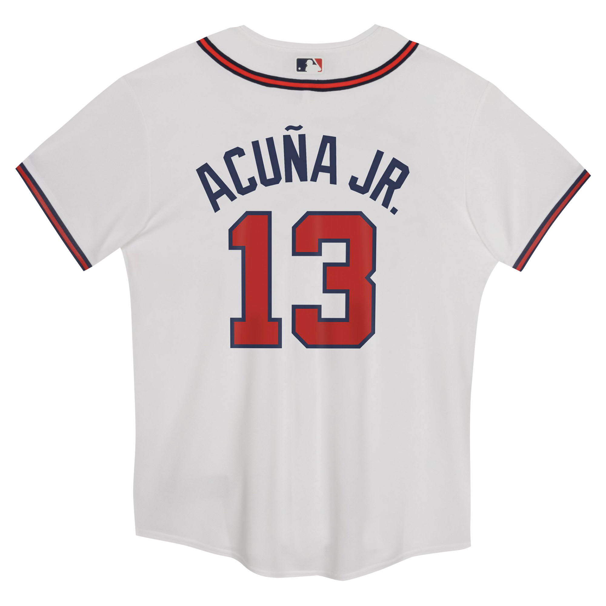 Ronald Acuña Jr. Atlanta Braves Nike Preschool Home Game Jersey – White