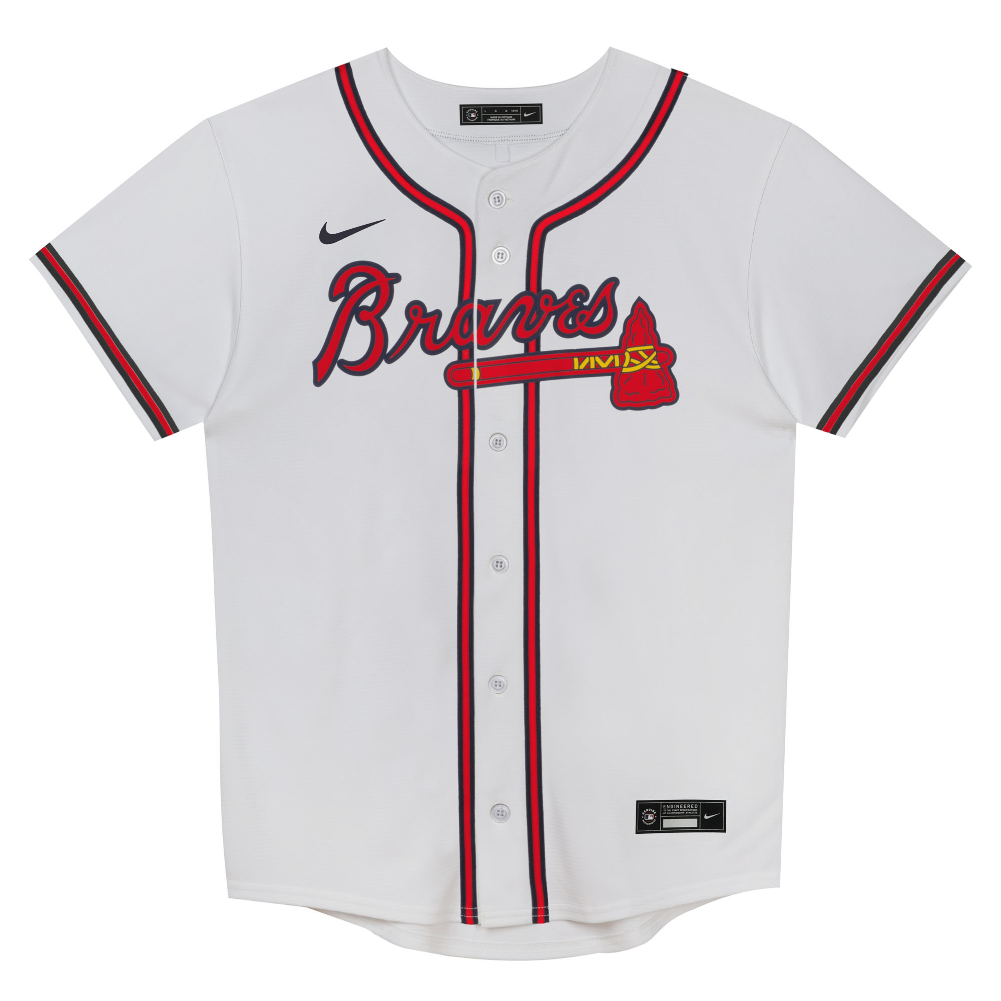 Ronald Acuña Jr. Atlanta Braves Nike Preschool Home Replica Player Jersey – White