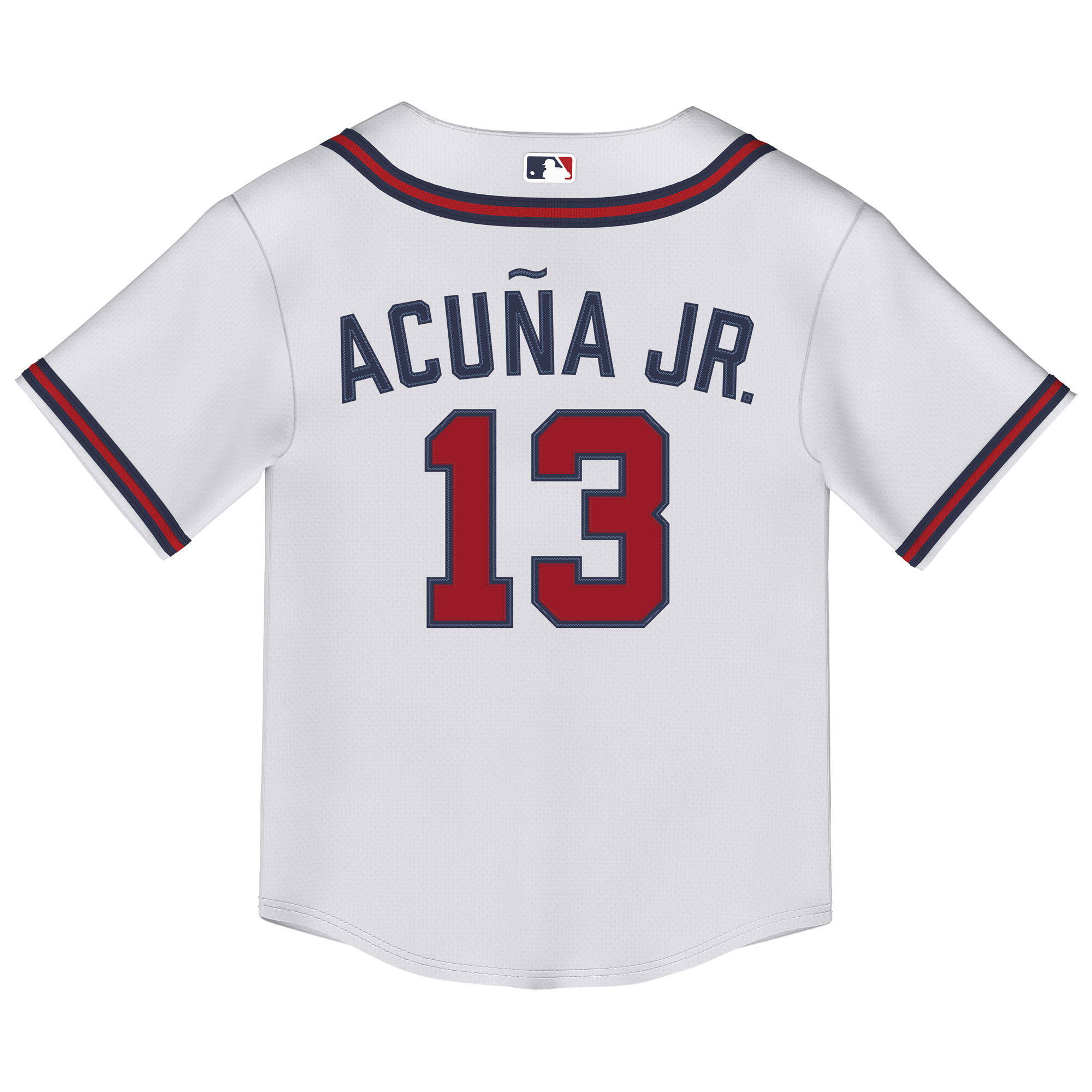 Ronald Acuña Jr. Atlanta Braves Nike Toddler Home Replica Jersey – White
