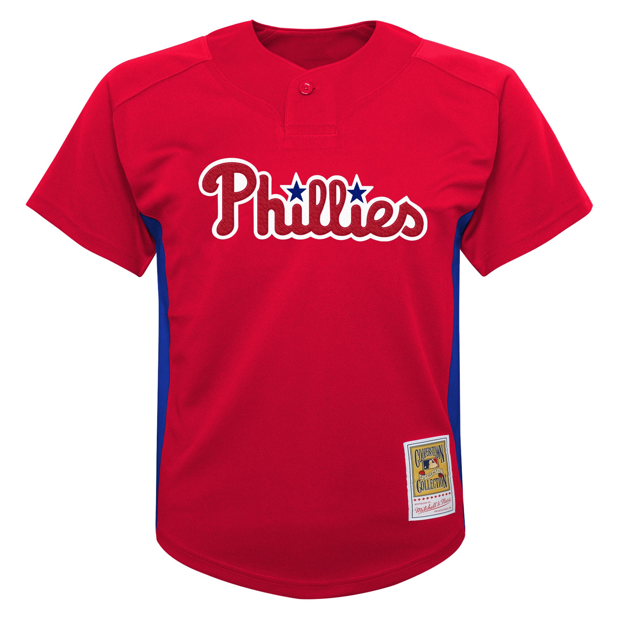 Roy Halladay Philadelphia Phillies Mitchell & Ness Preschool Cooperstown Collection Mesh Batting Practice Jersey – Red