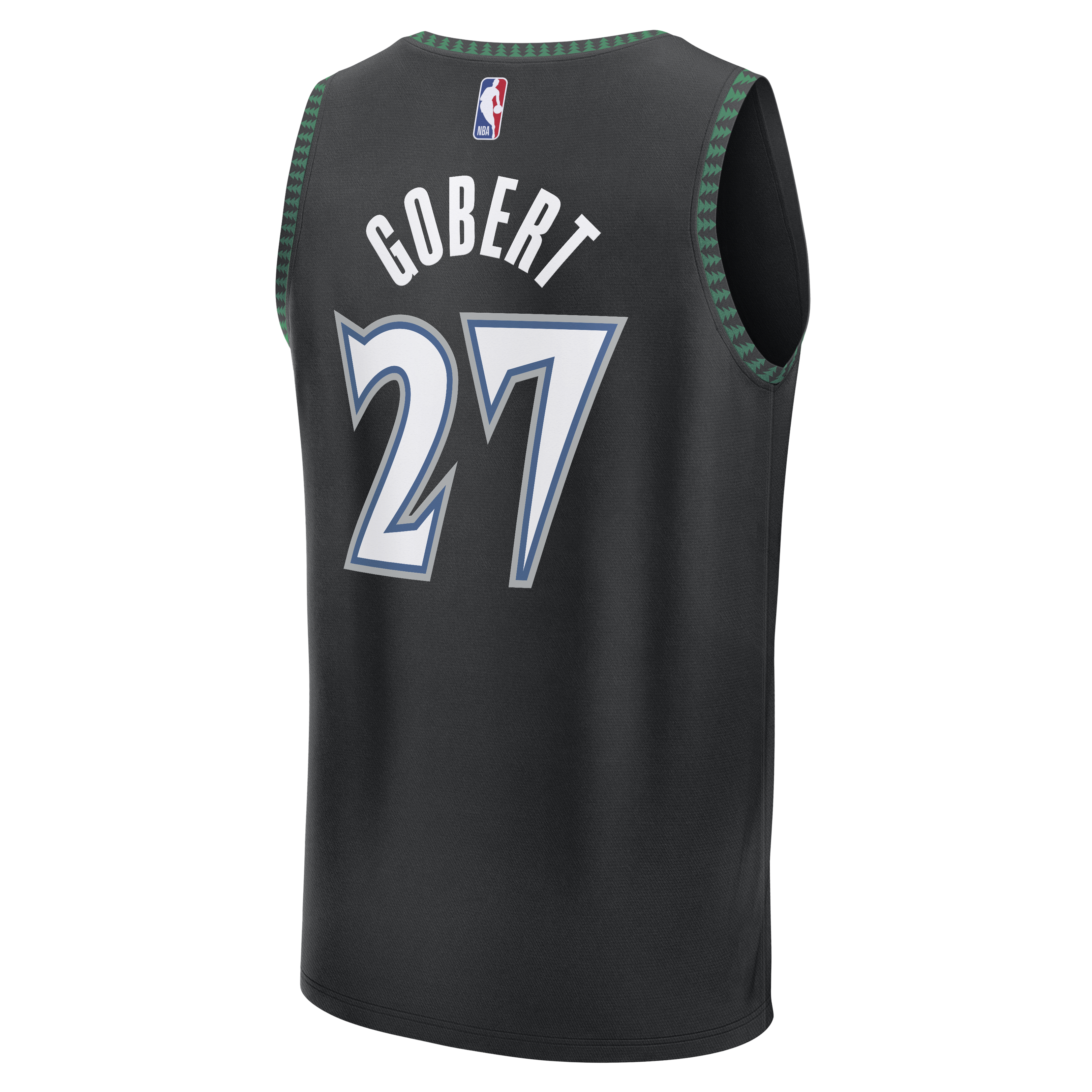 Rudy Gobert Minnesota Timberwolves Fanatics Fastbreak Jersey – Classic Edition – Black Clowdercats