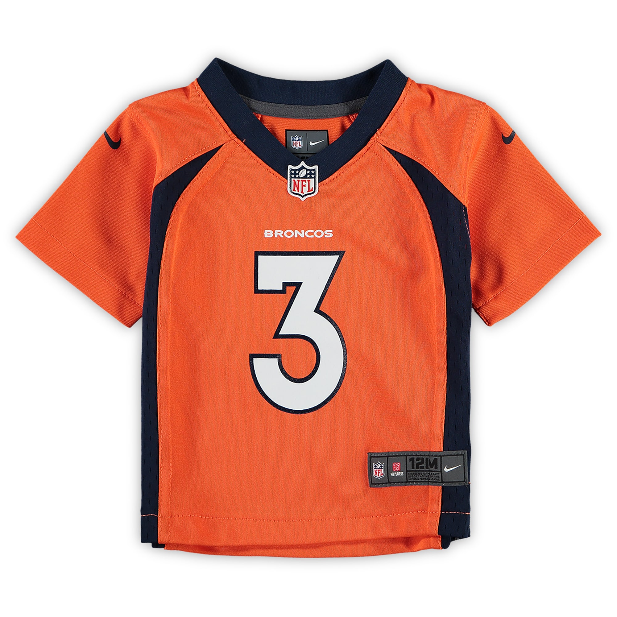 Russell Wilson Denver Broncos Nike Infant Game Jersey – Orange Clowdercats