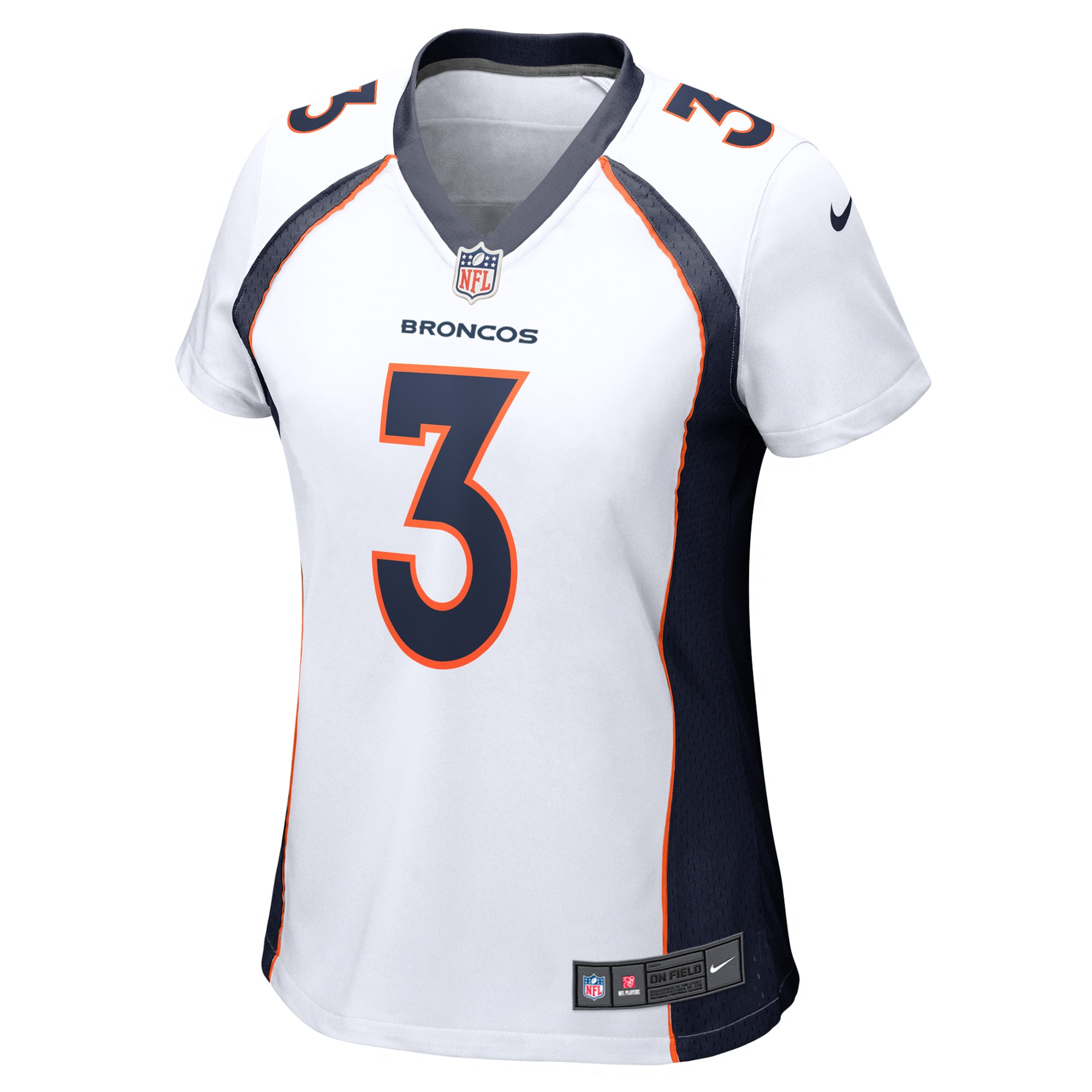 Russell Wilson Denver Broncos Nike Women’s Player Jersey – White Clowdercats