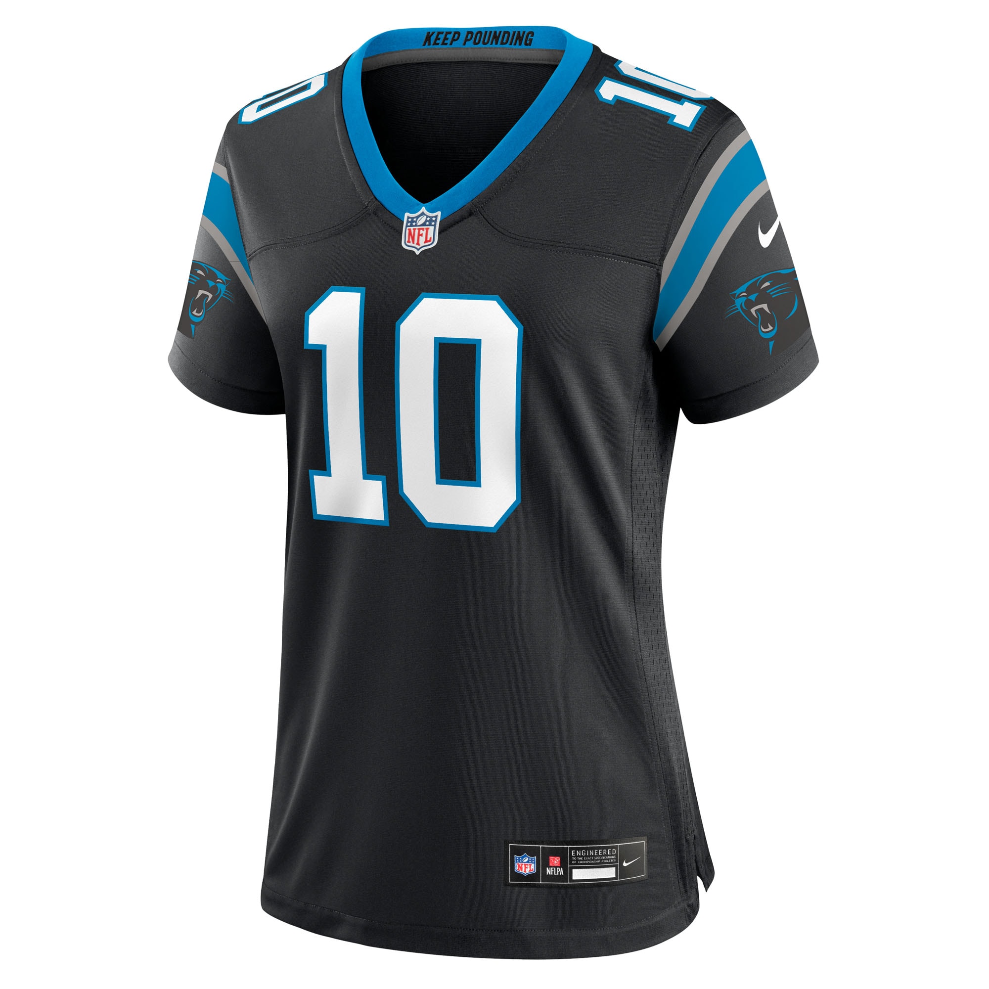 Ryan Fitzgerald Carolina Panthers Nike Women’s Team Game Jersey – Black Clowdercats