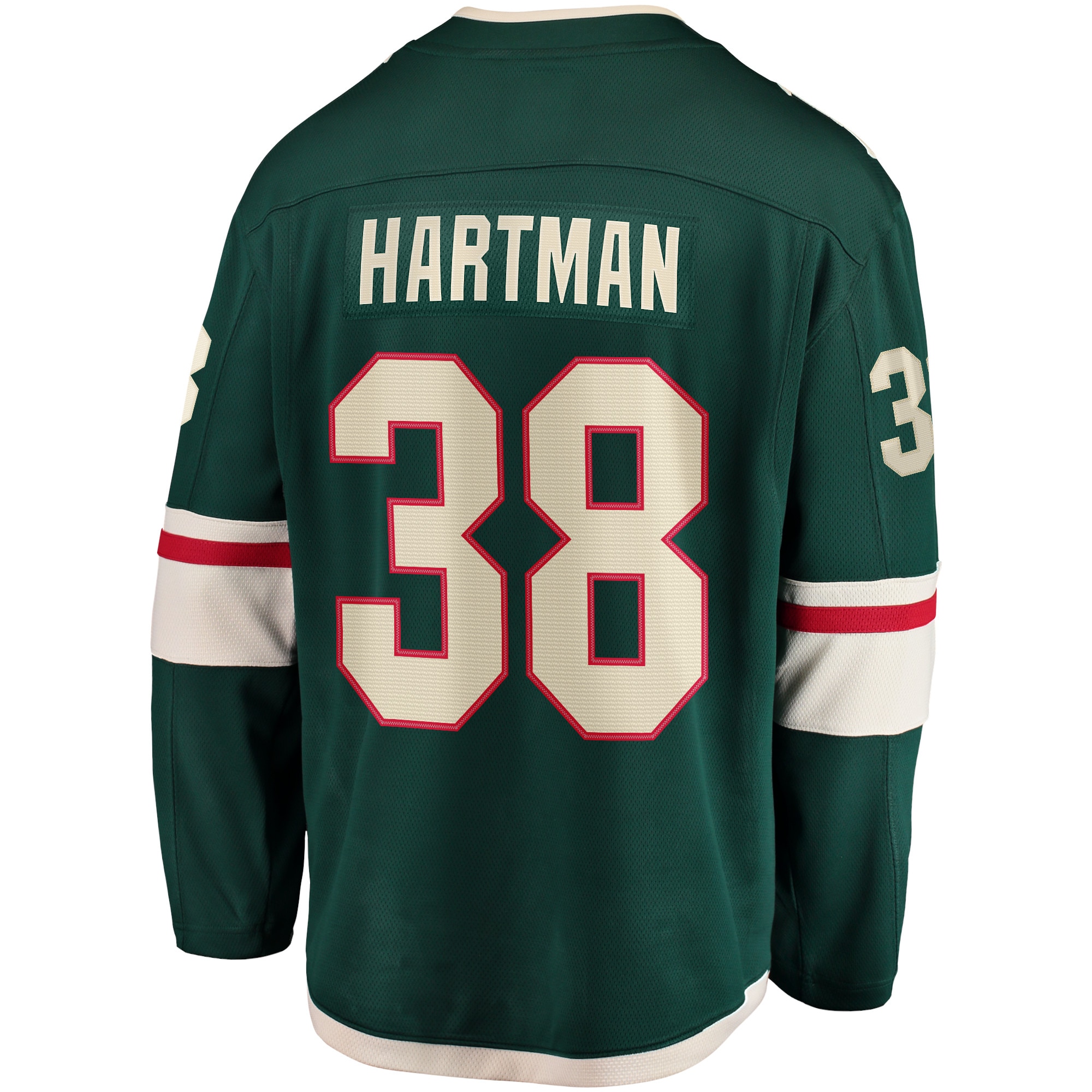 Ryan Hartman Minnesota Wild Fanatics Home Breakaway Player Jersey – Green Clowdercats