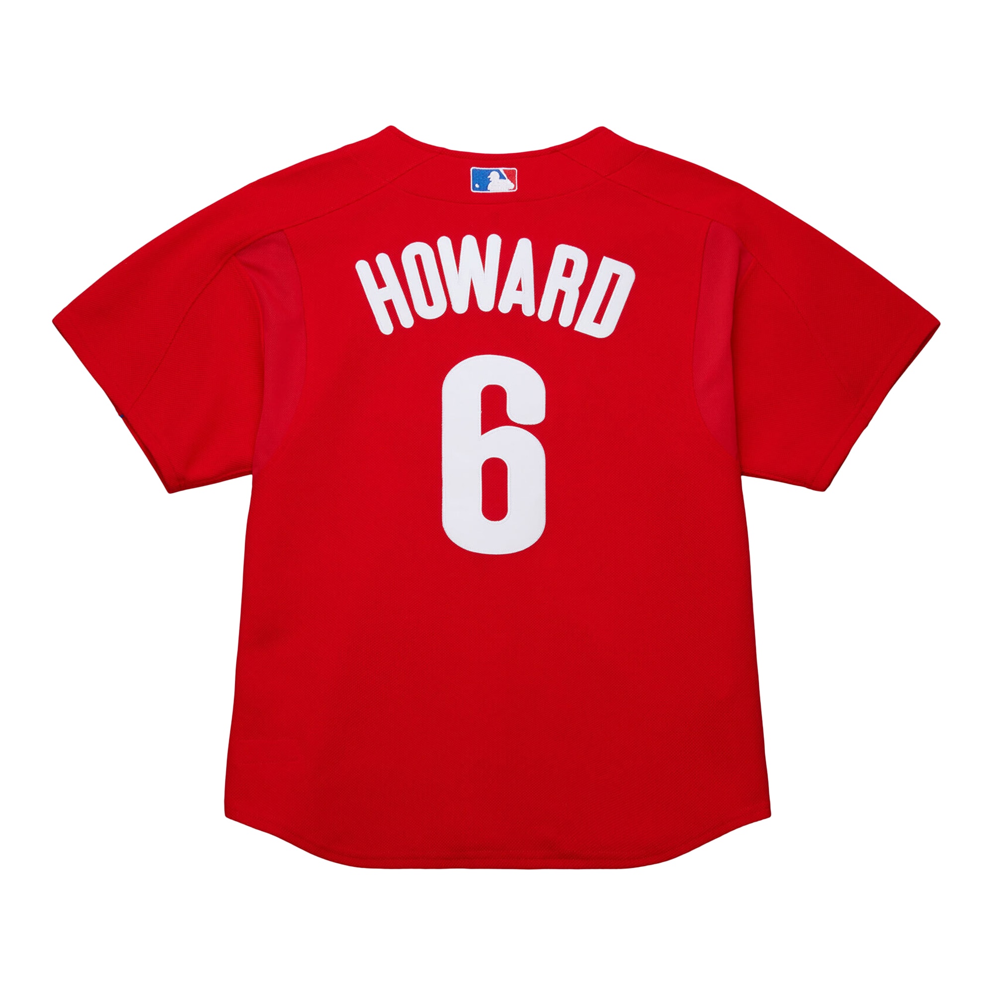 Ryan Howard Philadelphia Phillies Mitchell & Ness Cooperstown Collection Batting Practice Jersey – Red