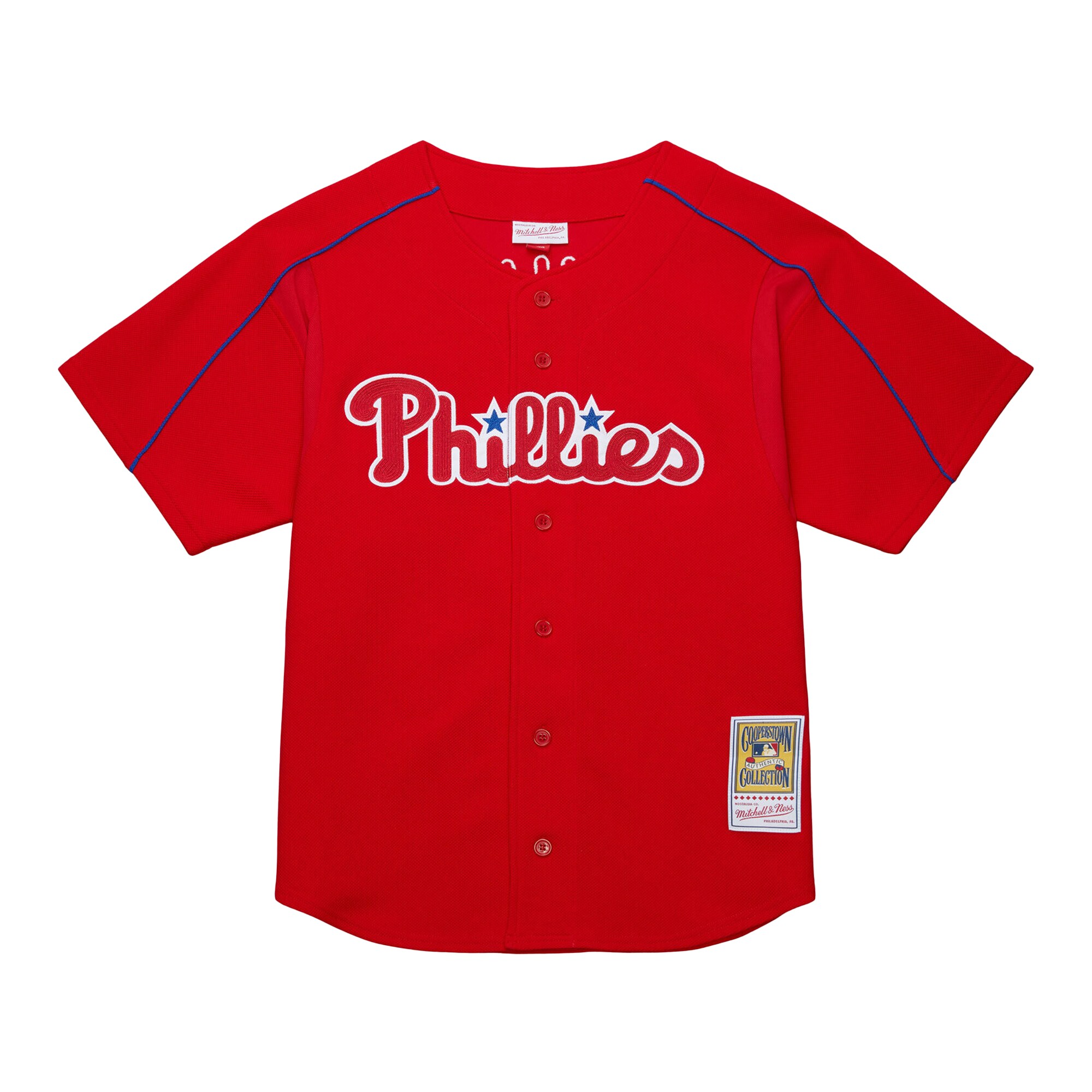 Ryan Howard Philadelphia Phillies Mitchell & Ness Cooperstown Collection Batting Practice Jersey – Red