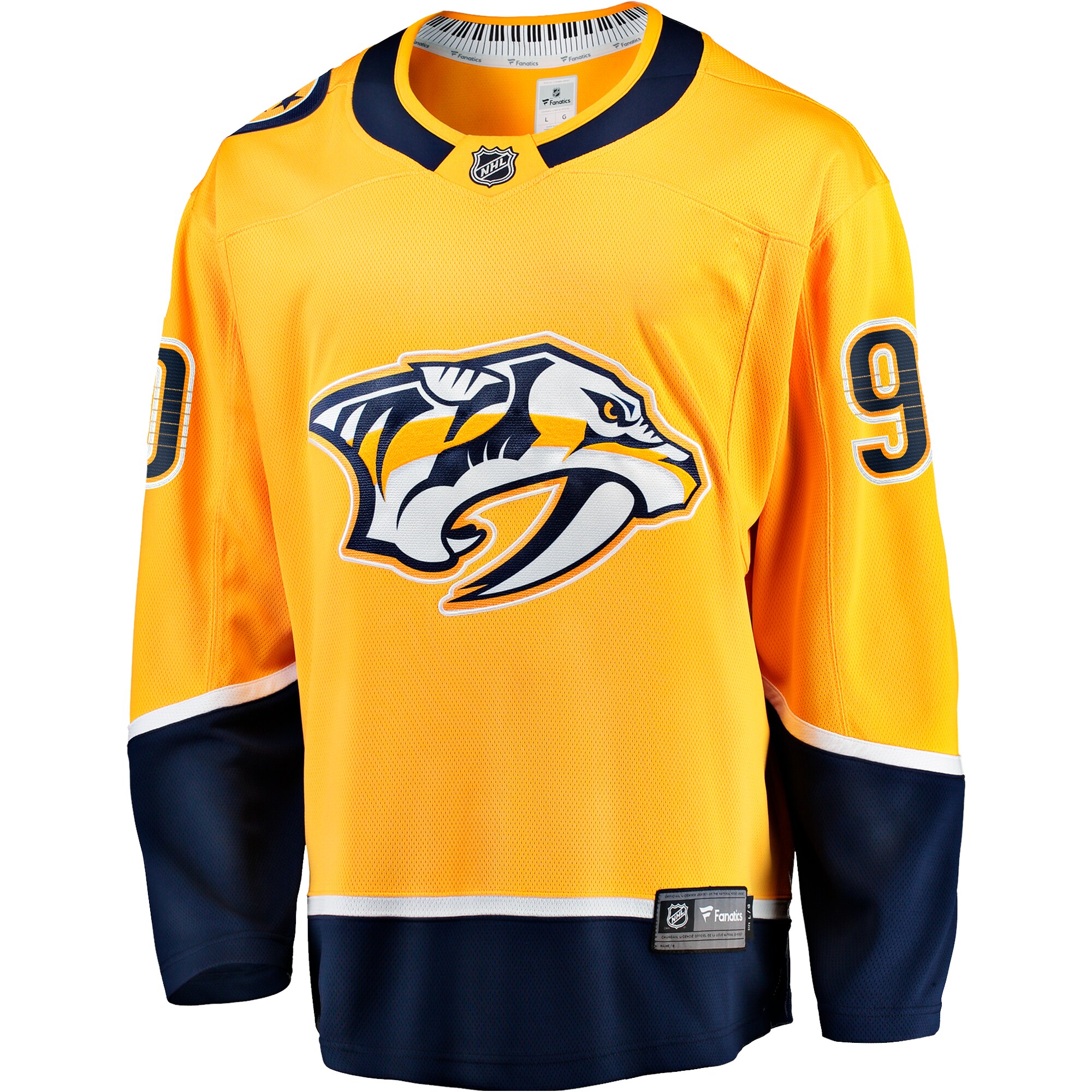 Ryan O’Reilly Nashville Predators Fanatics Breakaway Jersey – Gold Clowdercats