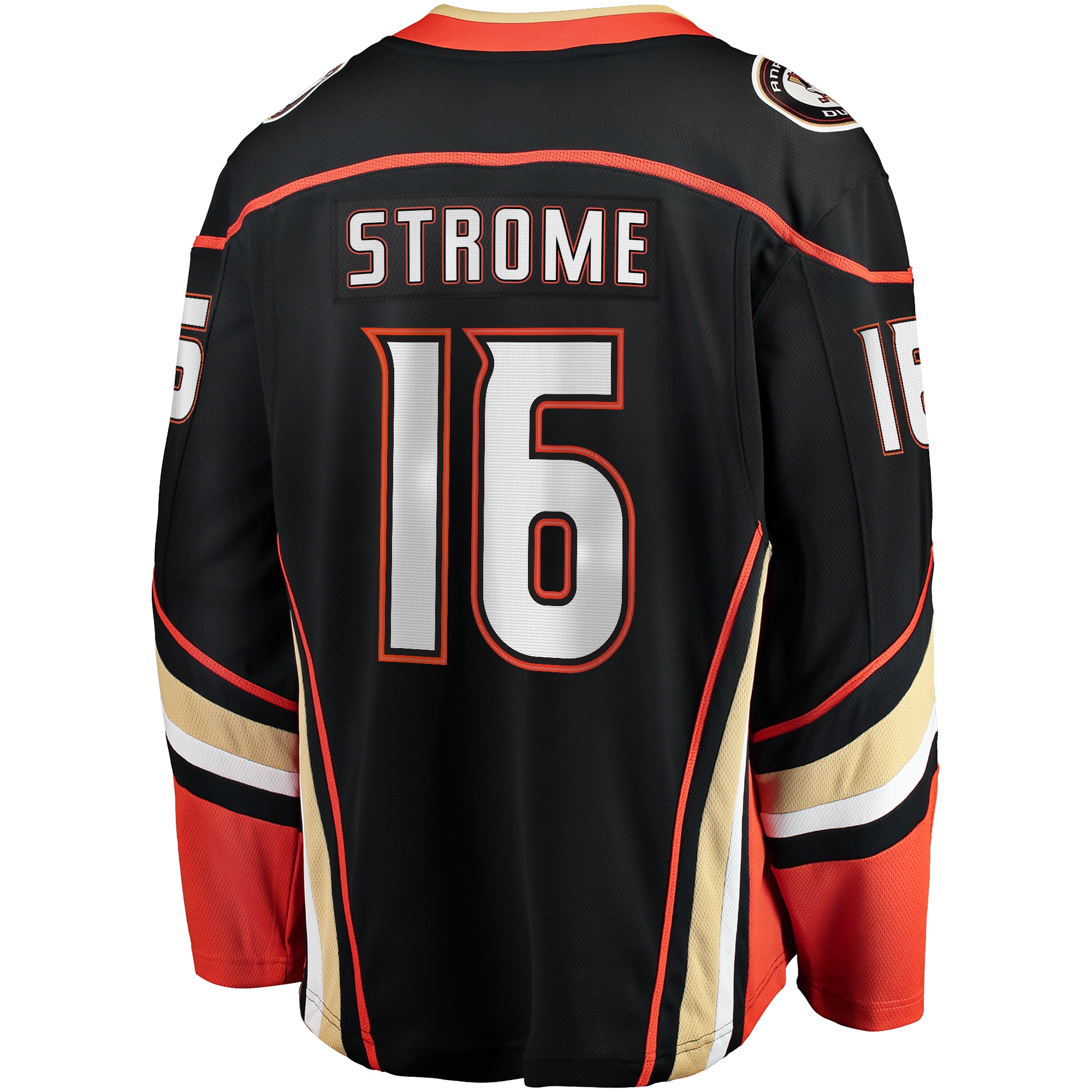 Ryan Strome Anaheim Ducks Fanatics Home Breakaway Jersey – Black Clowdercats