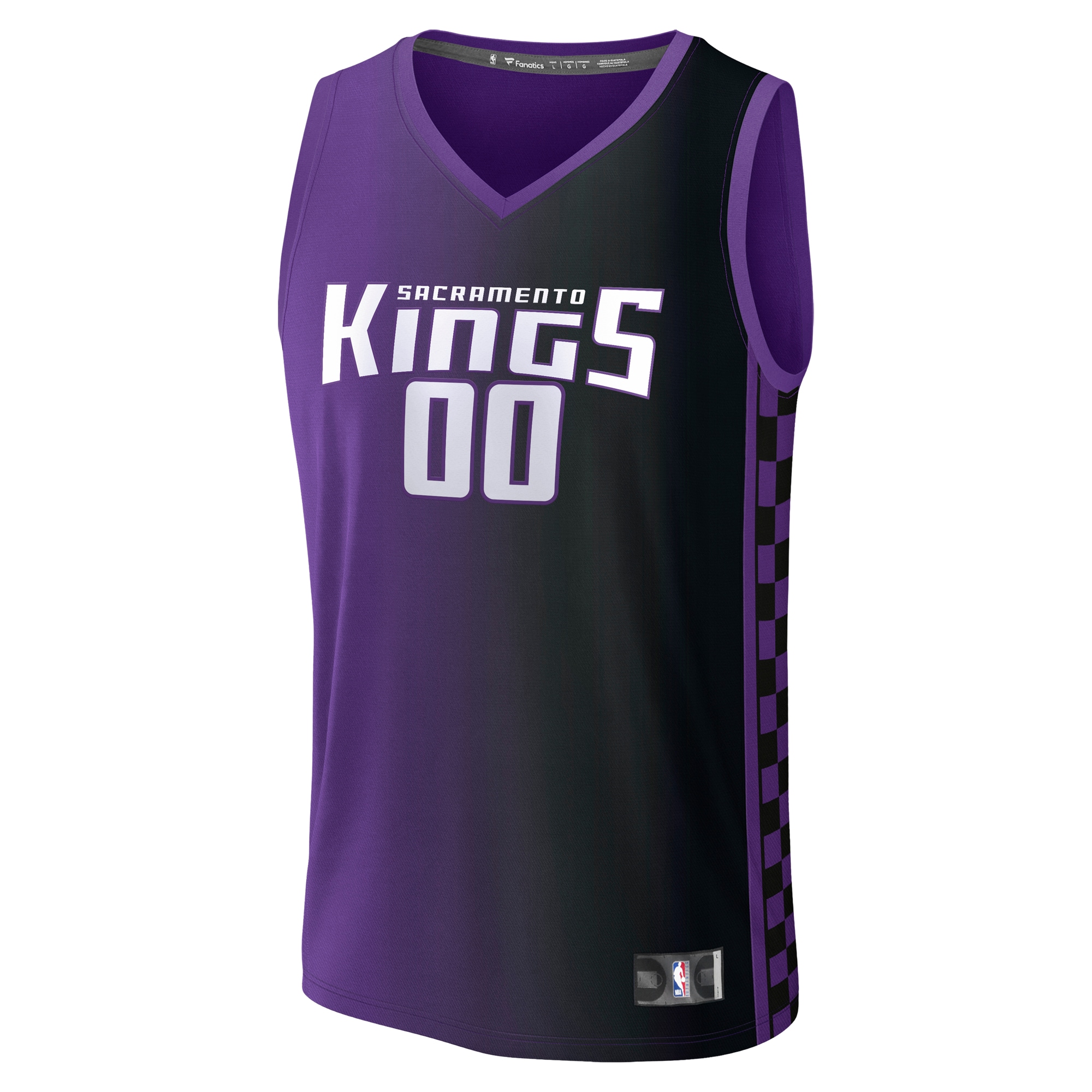 Sacramento Kings Fanatics Fast Break Custom Jersey – Statement Edition – Purple Clowdercats