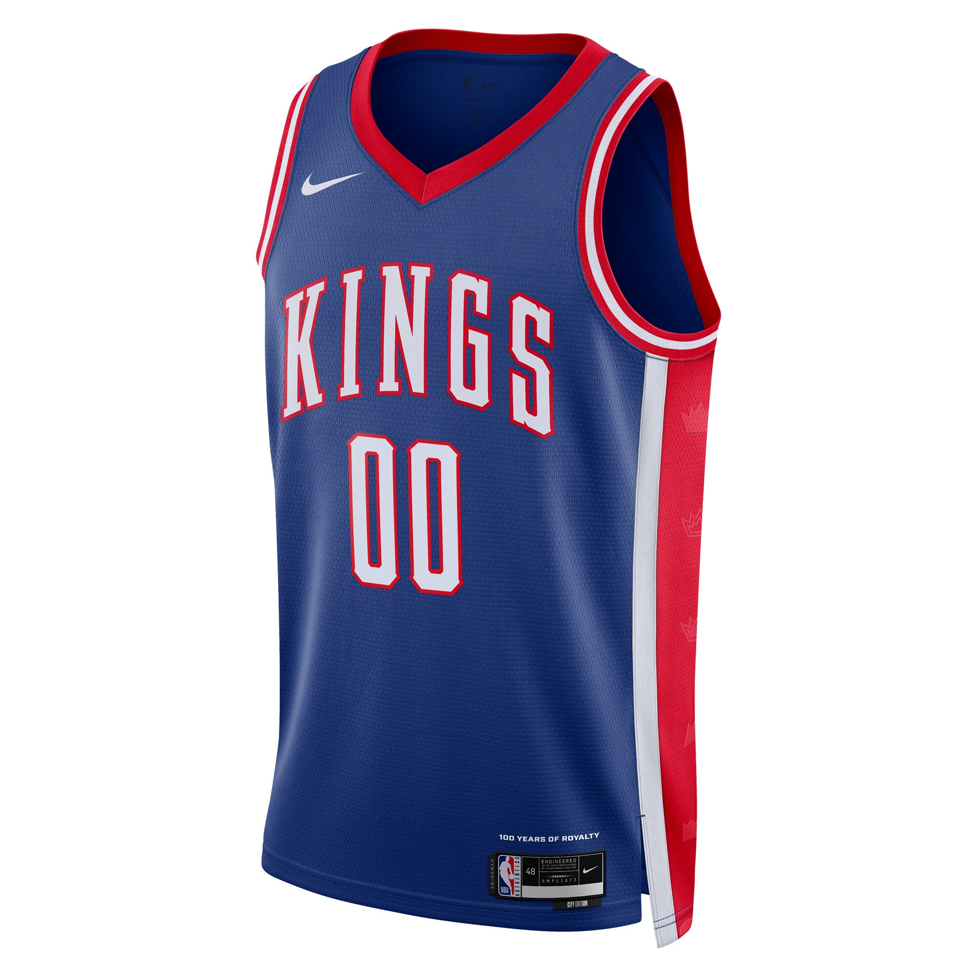 Sacramento Kings Nike Unisex 2024/25 Custom Swingman Jersey – City Edition – Blue Clowdercats