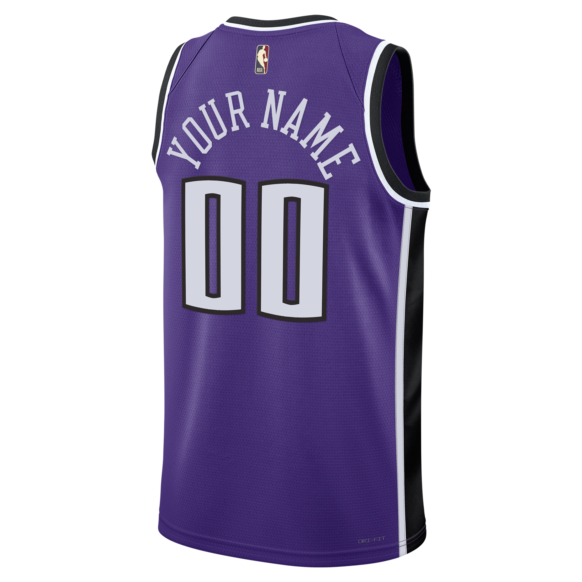 Sacramento Kings Nike Unisex Adult Swingman Custom Jersey – Classic Edition – Purple Clowdercats