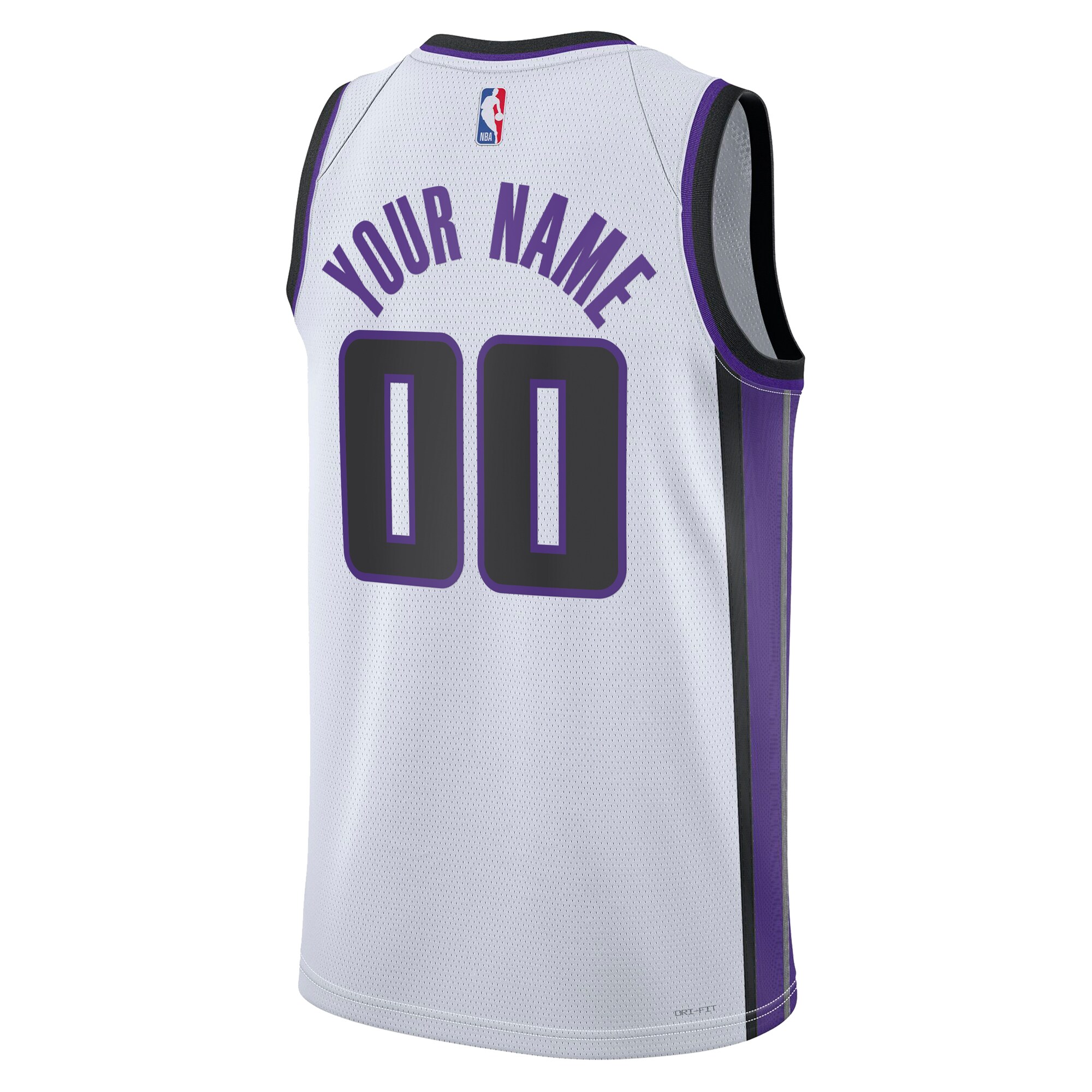 Sacramento Kings Nike Unisex Swingman Custom Jersey – Association Edition – White Clowdercats