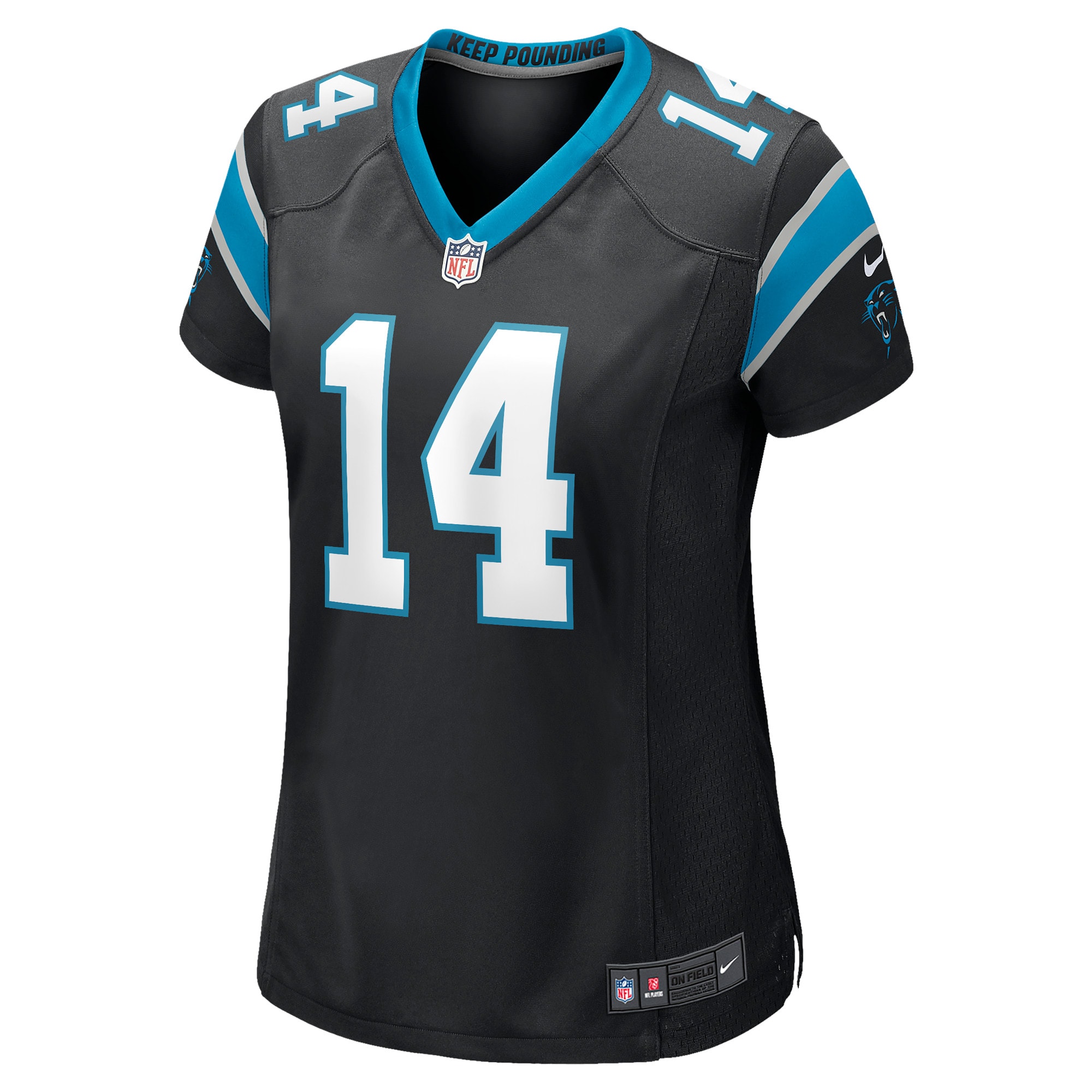 Sam Darnold Carolina Panthers Nike Women’s Game Jersey – Black Clowdercats