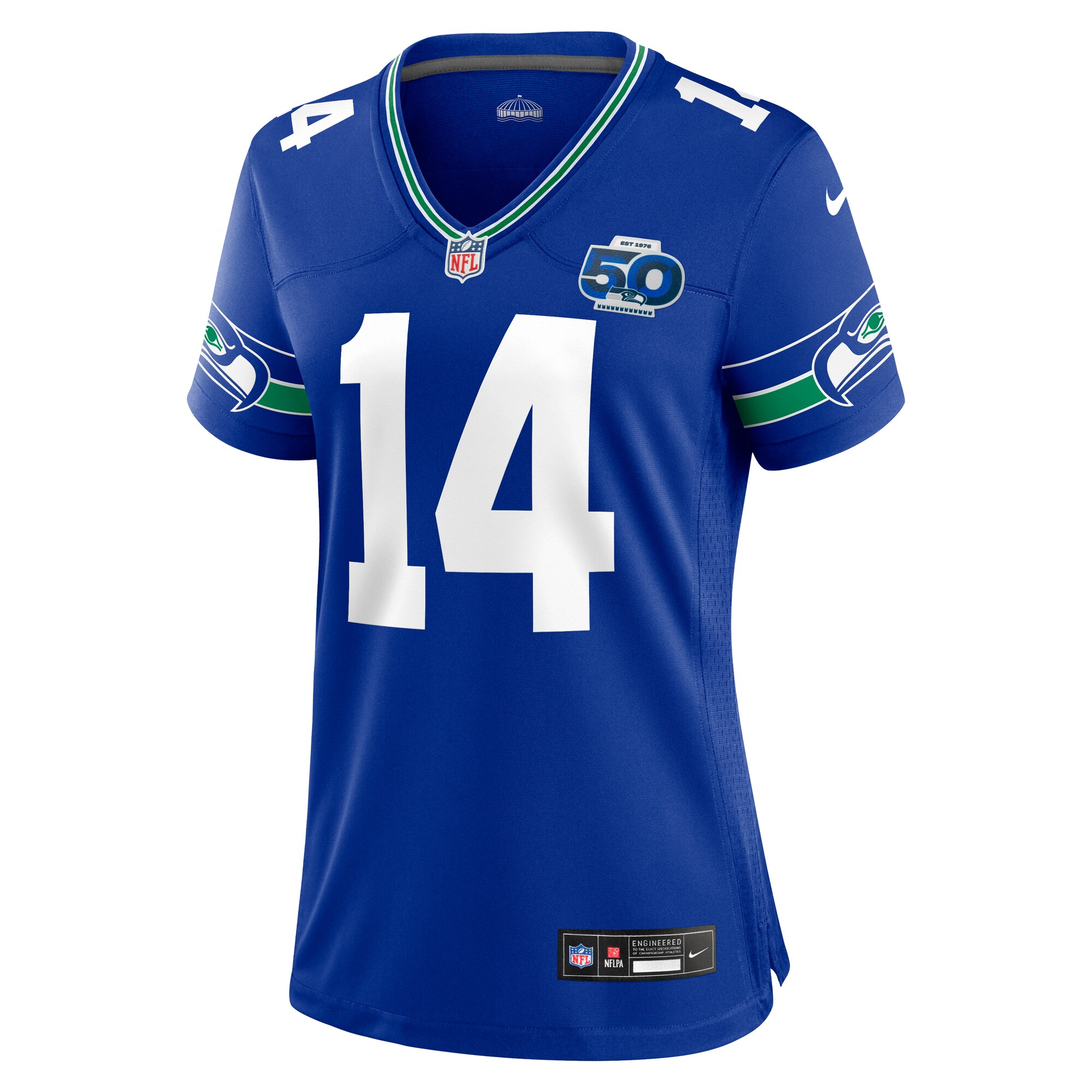 Sam Darnold Seattle Seahawks Nike Women’s Alternate 2 50th Season Game Jersey – Royal Clowdercats