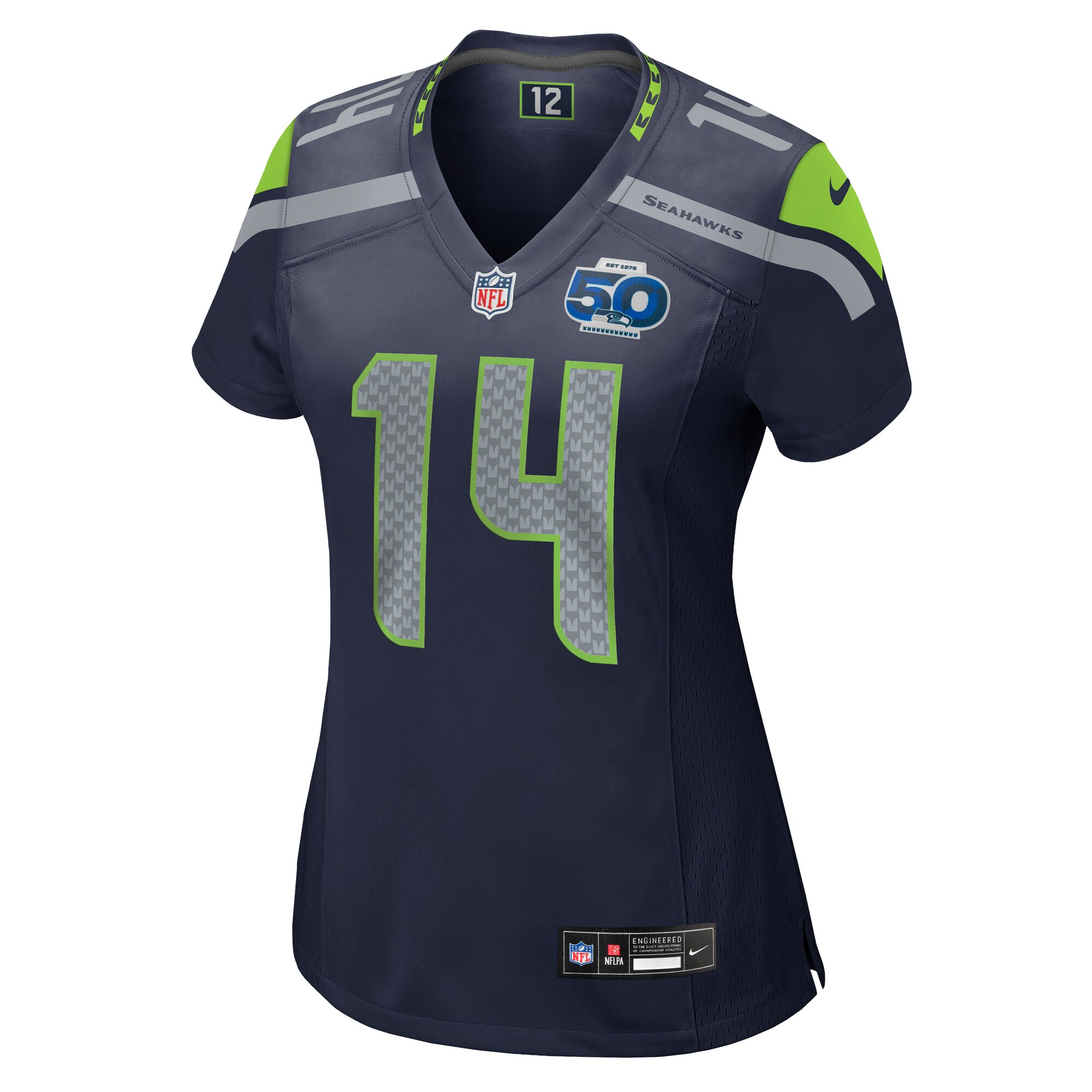 Sam Darnold Seattle Seahawks Nike Women’s Team 50th Season Game Jersey – College Navy Clowdercats