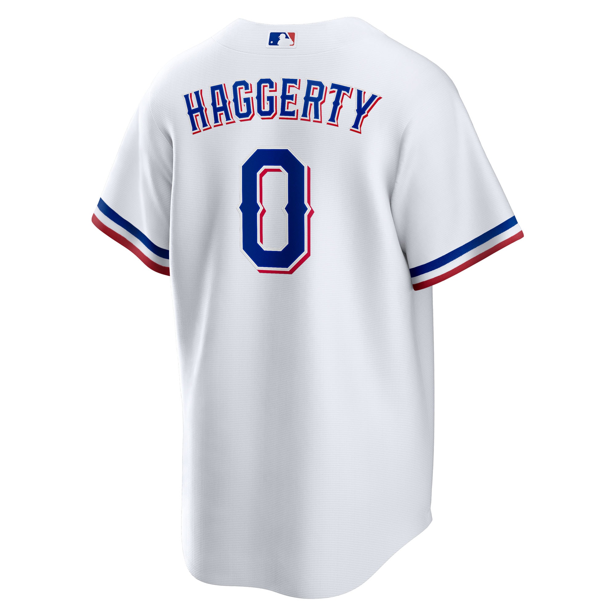Sam Haggerty Texas Rangers Nike Home Replica Jersey – White