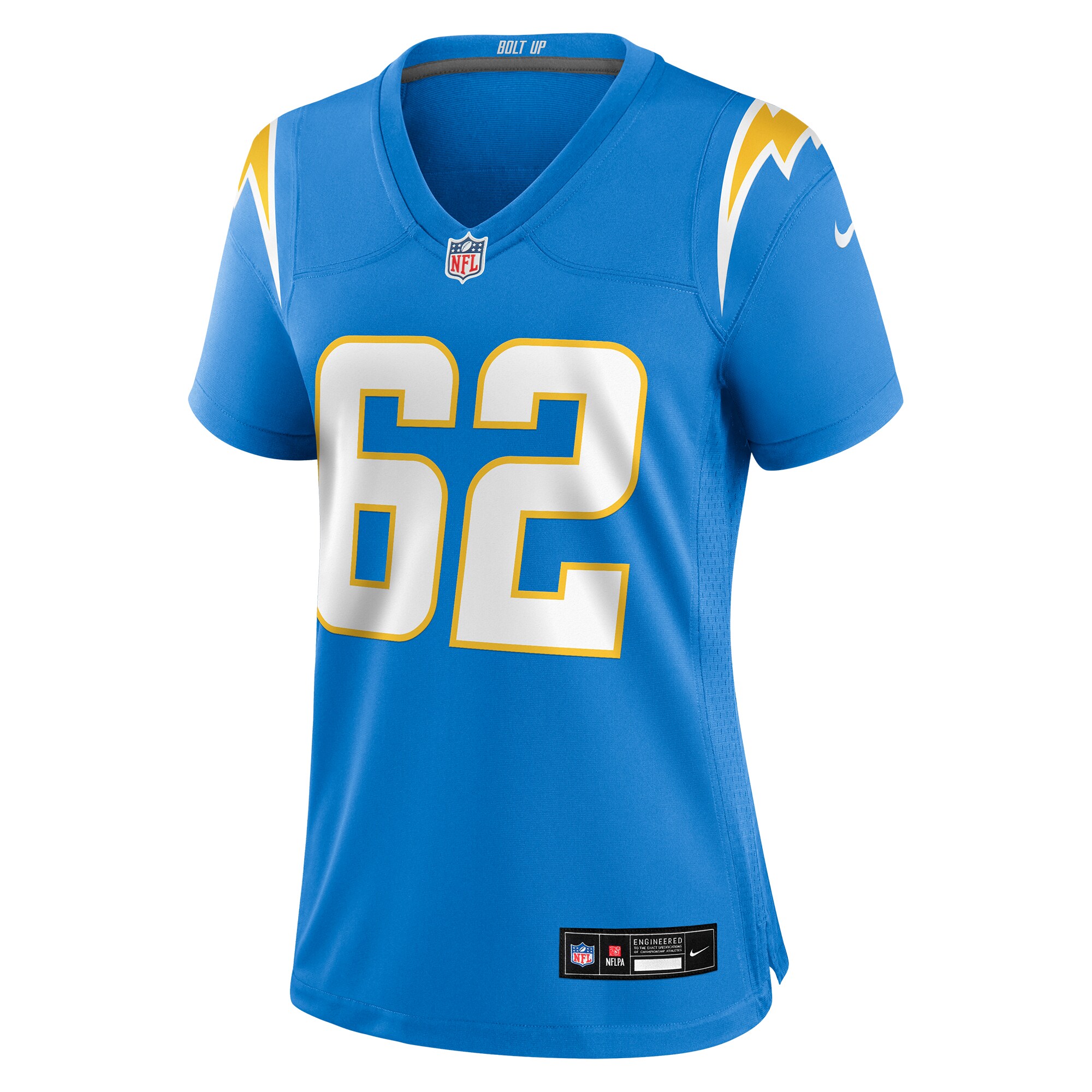 Sam Mustipher Los Angeles Chargers Nike Women’s Team Game Jersey – Powder Blue Clowdercats