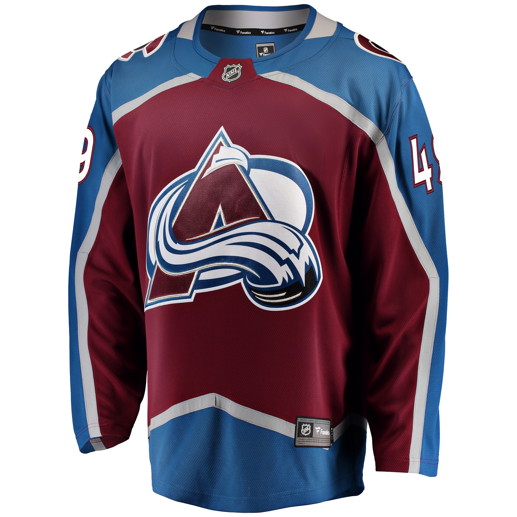 Samuel Girard Colorado Avalanche Fanatics Breakaway Player Jersey – Burgundy Clowdercats
