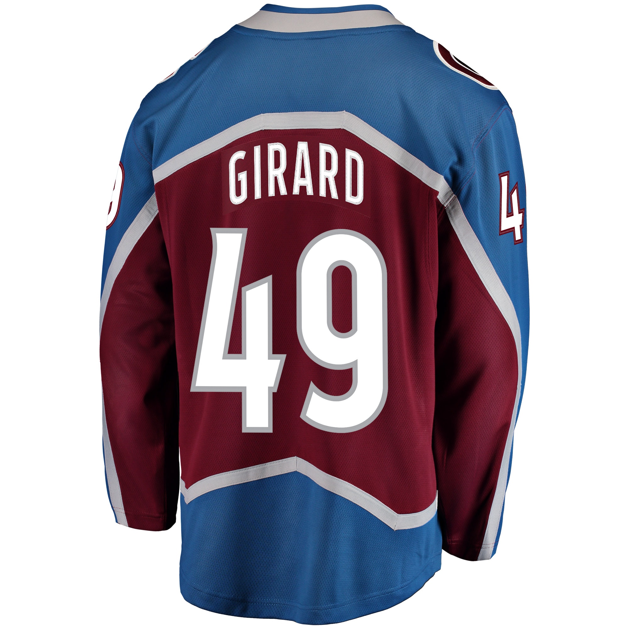 Samuel Girard Colorado Avalanche Fanatics Breakaway Player Jersey – Burgundy Clowdercats