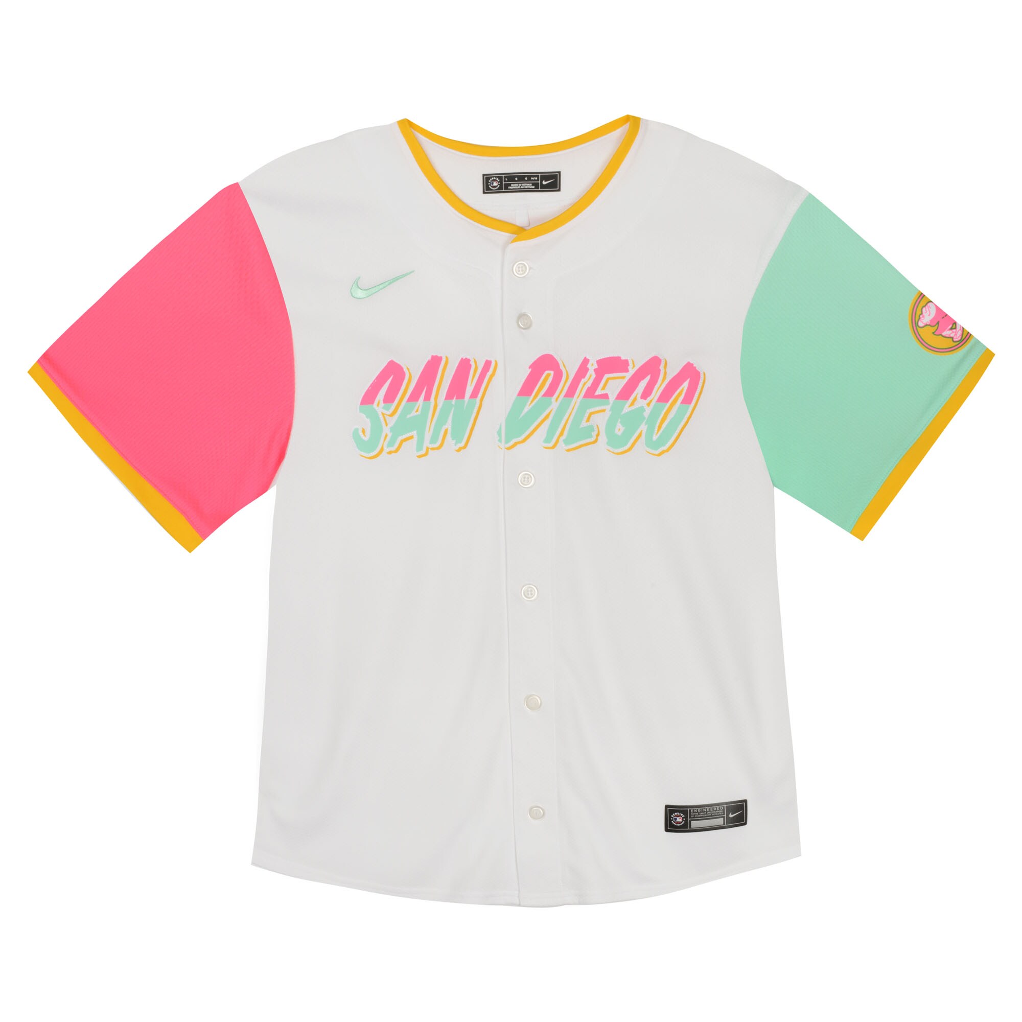 San Diego Padres Nike Toddler City Connect Team Limited Jersey – White