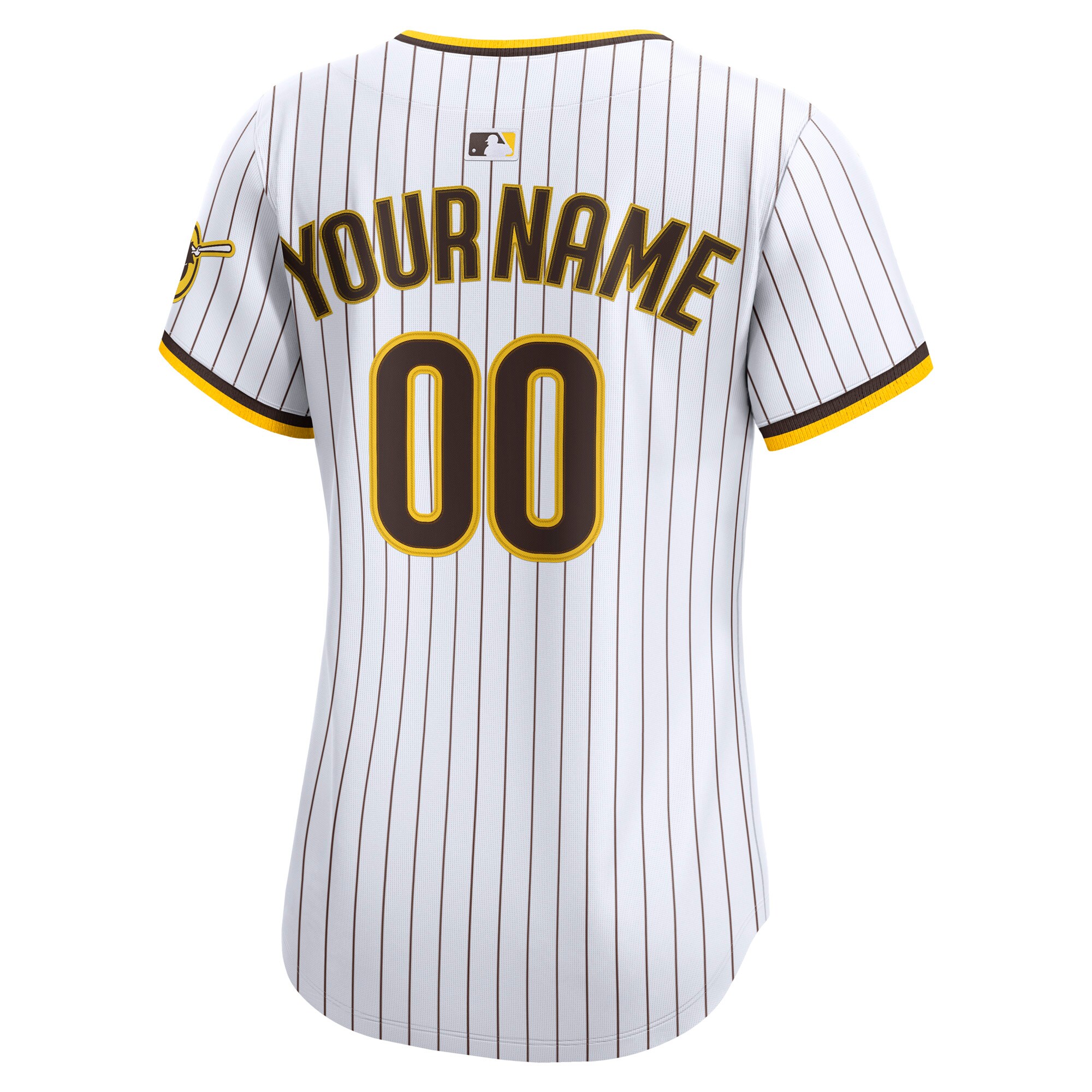 San Diego Padres Nike Women’s Home Limited Custom Jersey – White