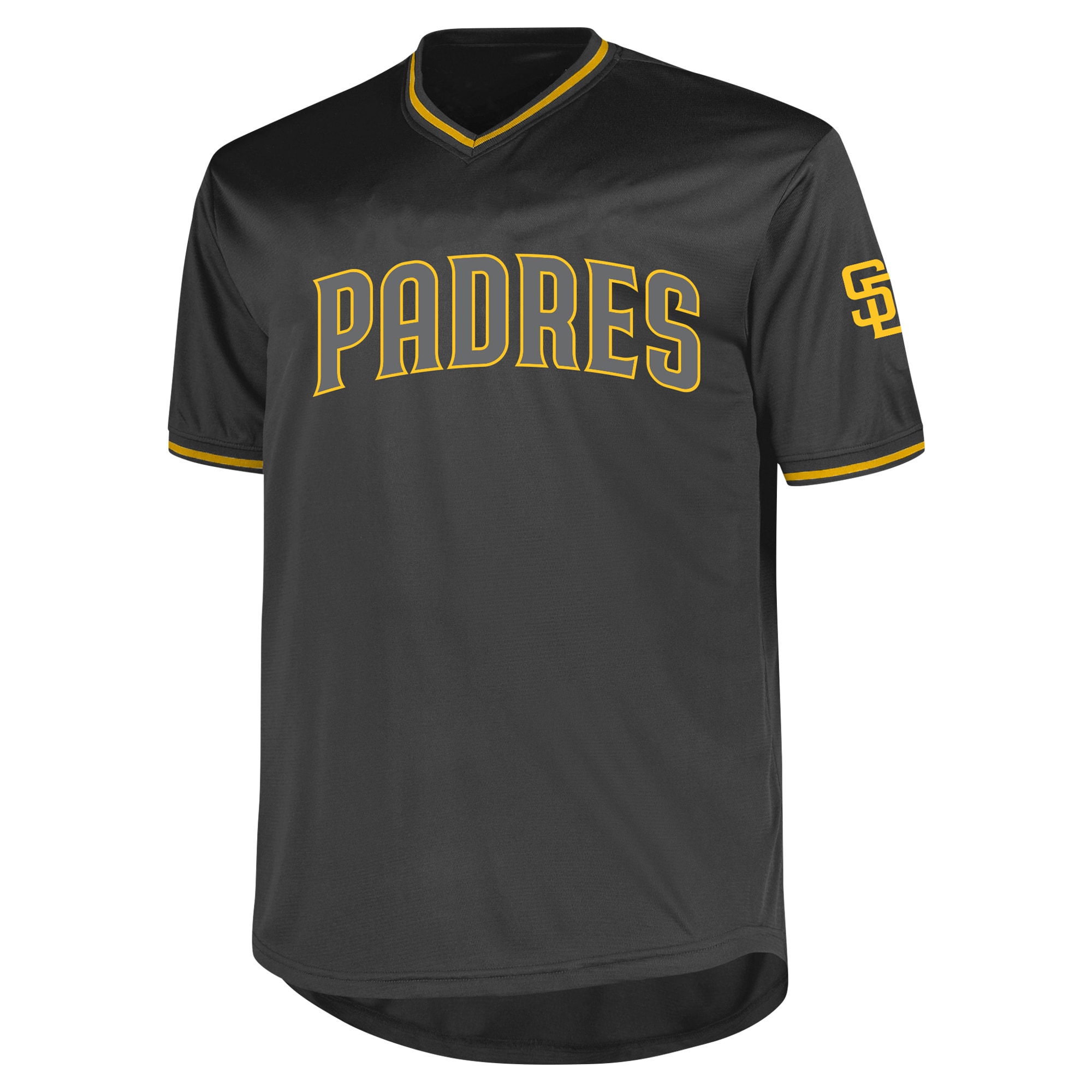 San Diego Padres Profile Big & Tall Pop Fashion Jersey – Charcoal
