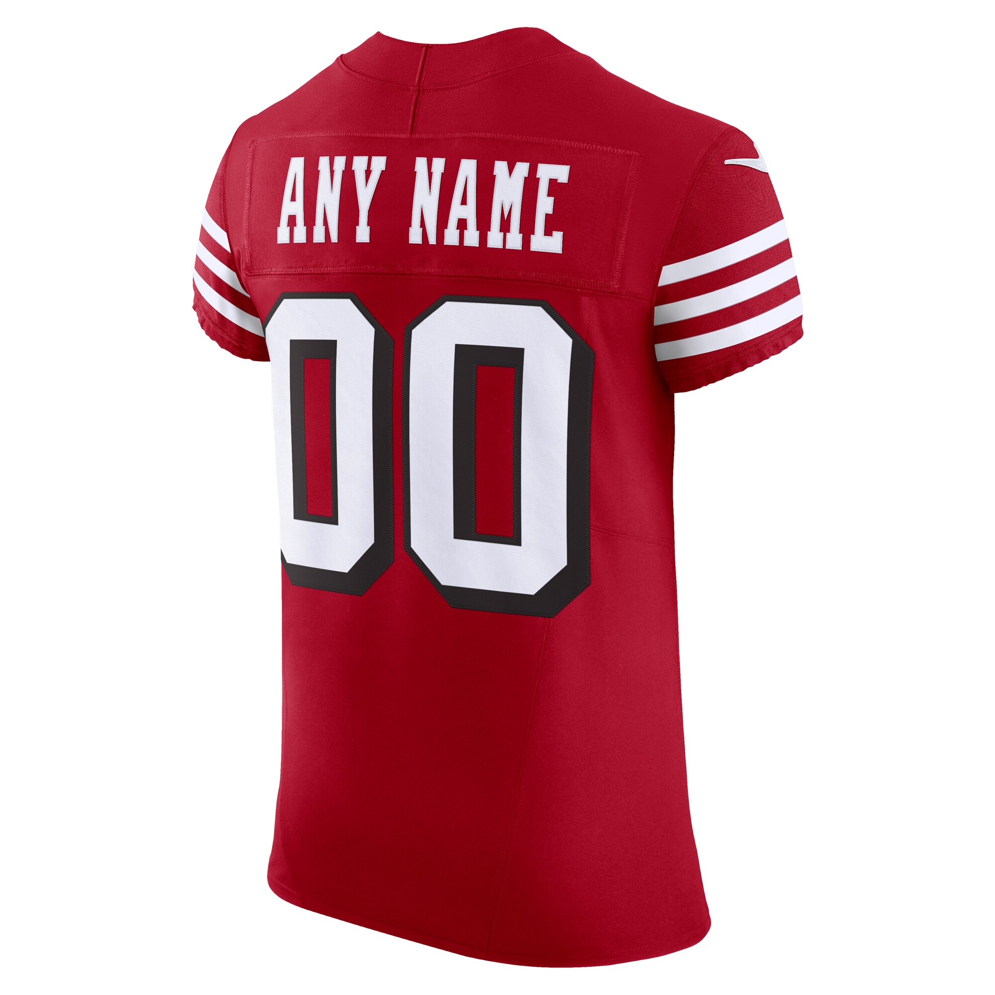 San Francisco 49ers Nike Alternate Vapor F.U.S.E. Elite Custom Jersey – Scarlet Clowdercats