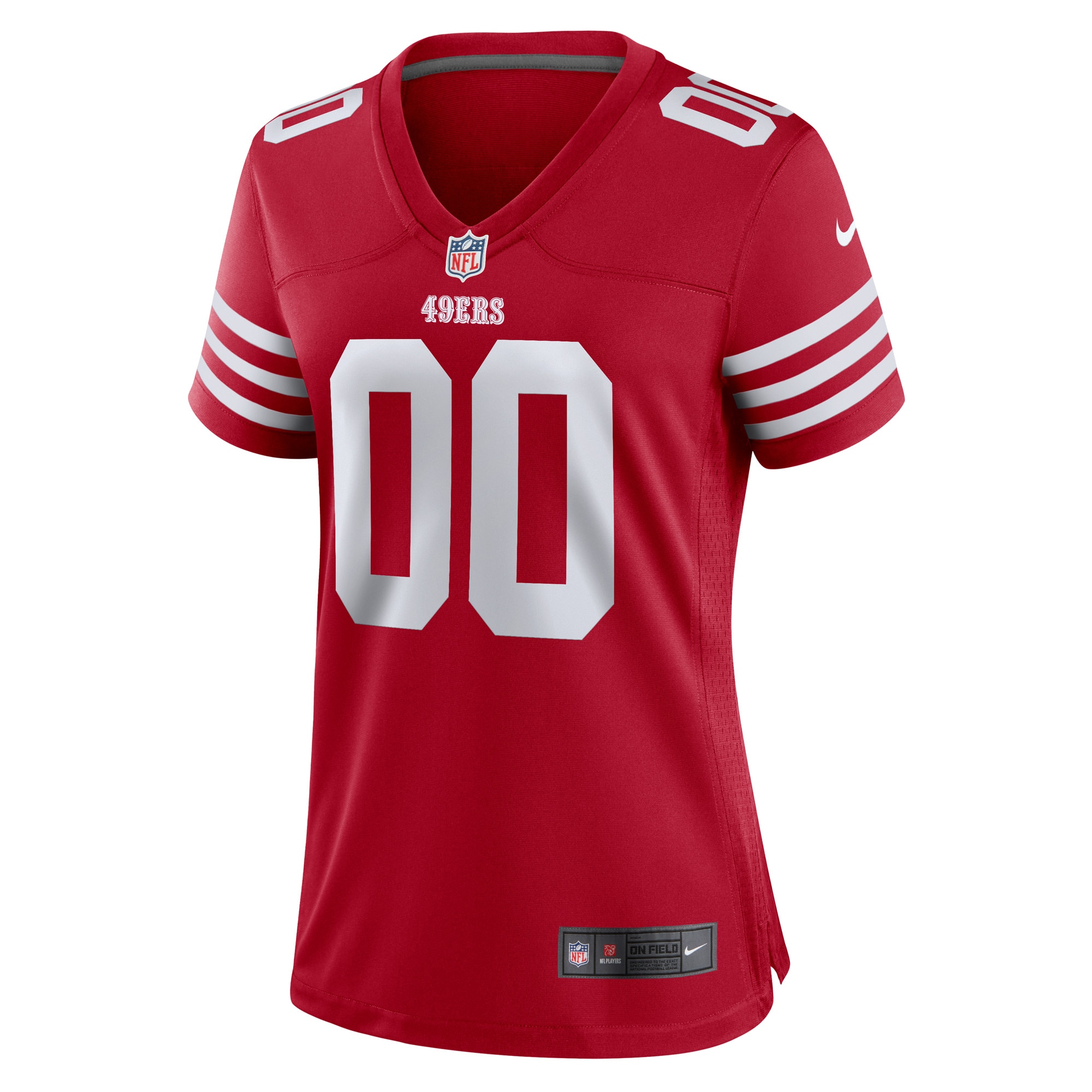 San Francisco 49ers Nike Women’s Game Custom Jersey – Scarlet Clowdercats