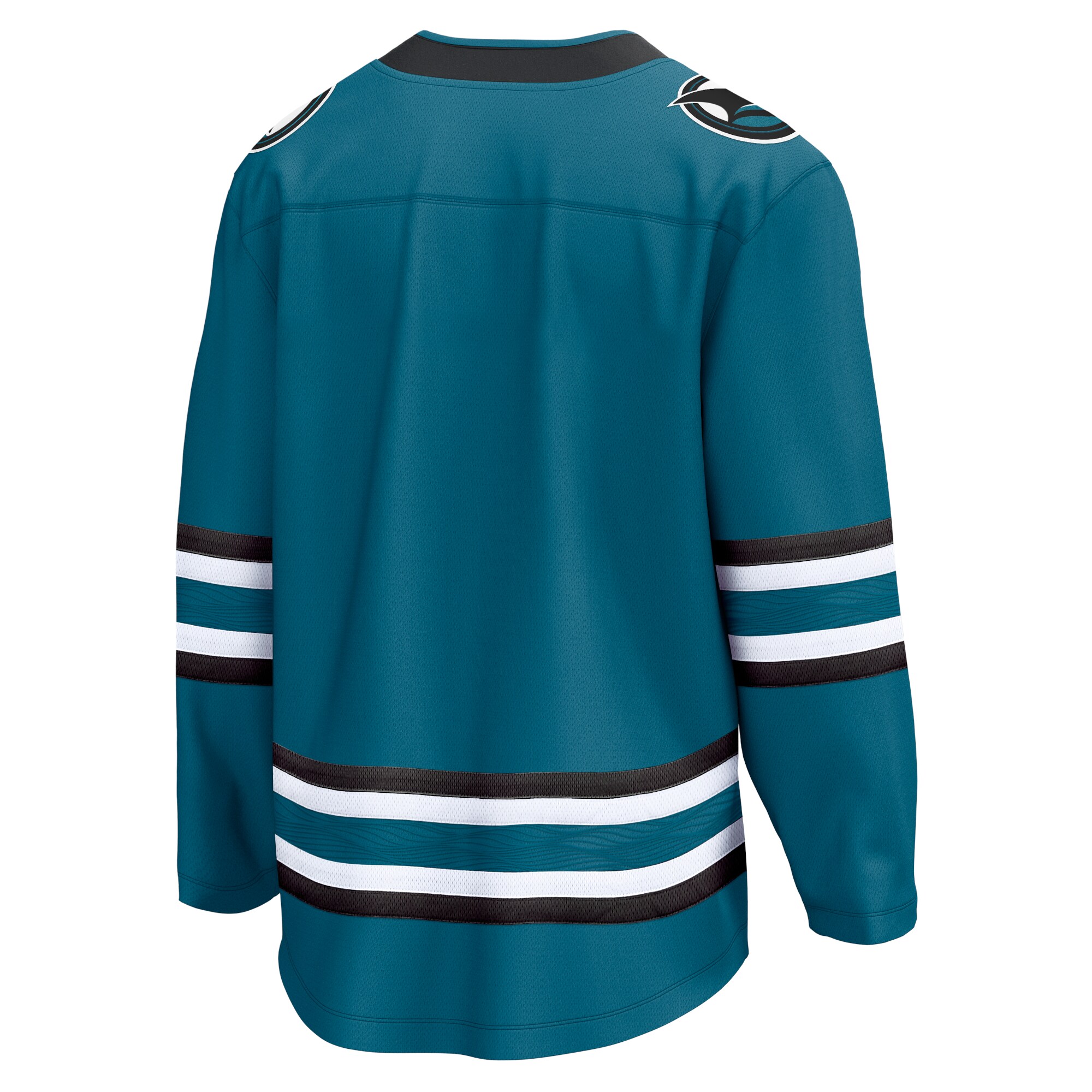 San Jose Sharks Fanatics Home Breakaway Jersey – Teal Clowdercats
