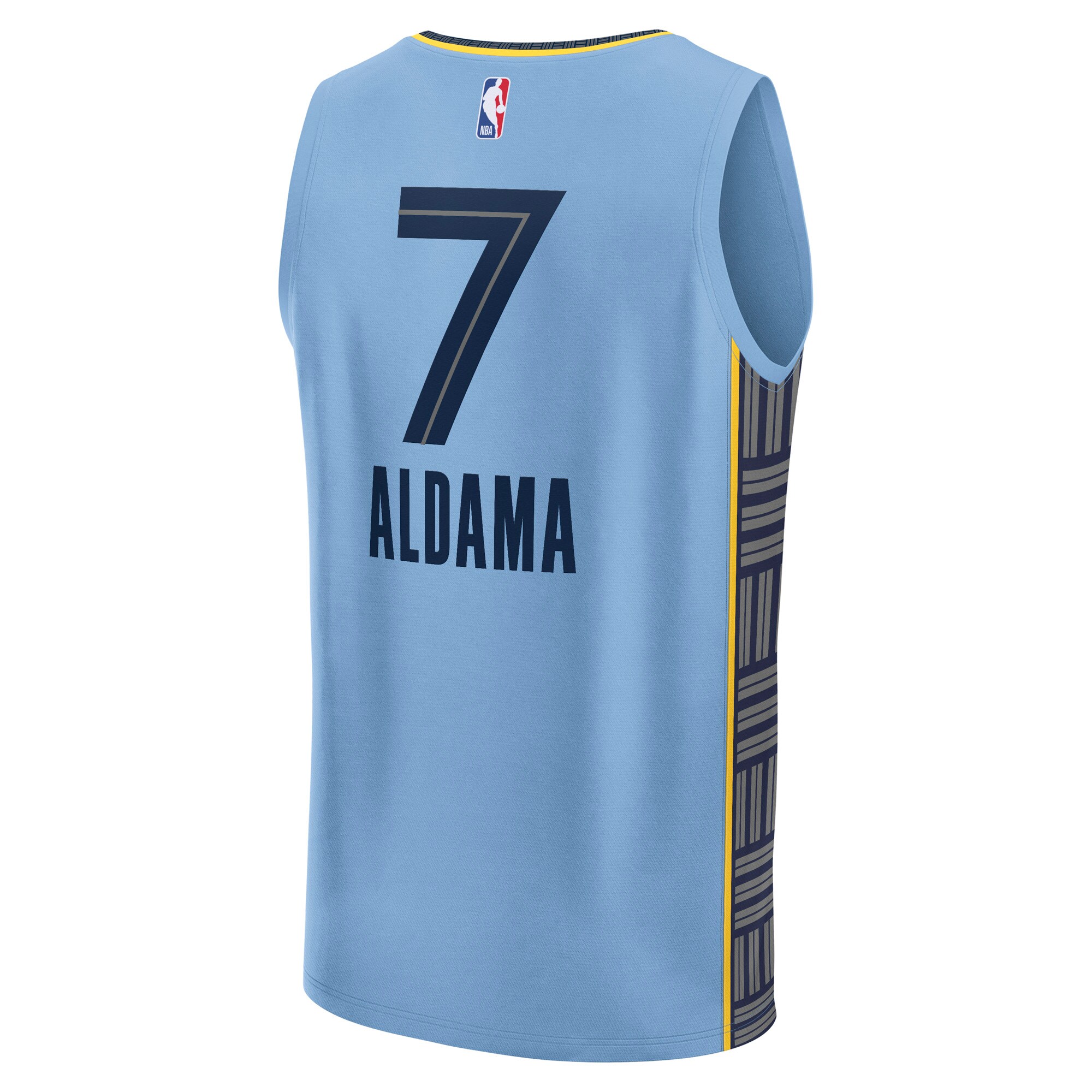 Santi Aldama Memphis Grizzlies Fanatics Fast Break Replica Player Jersey – Statement Edition – Light Blue Clowdercats