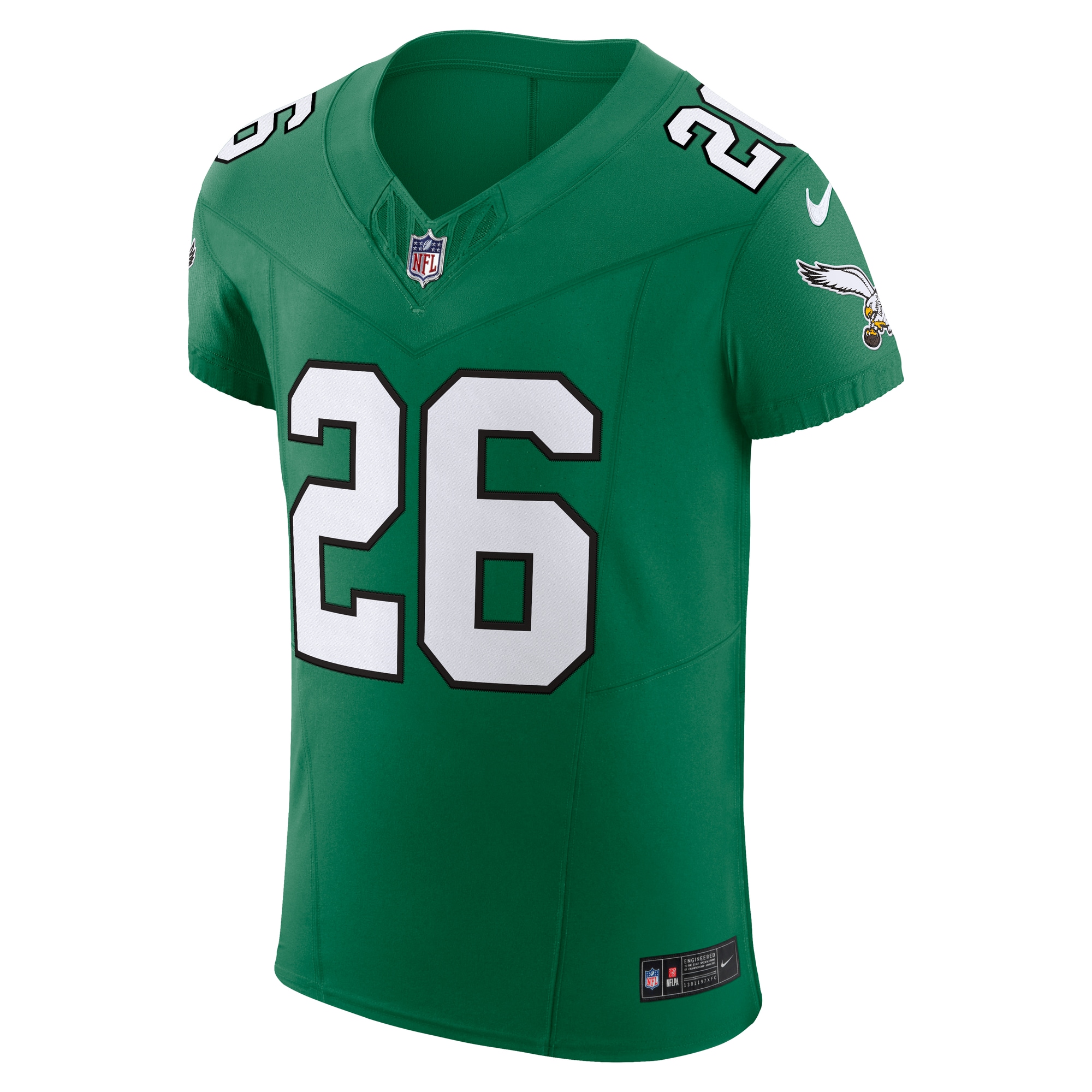 Saquon Barkley Philadelphia Eagles Nike Alternate Vapor F.U.S.E. Elite Jersey – Kelly Green Clowdercats