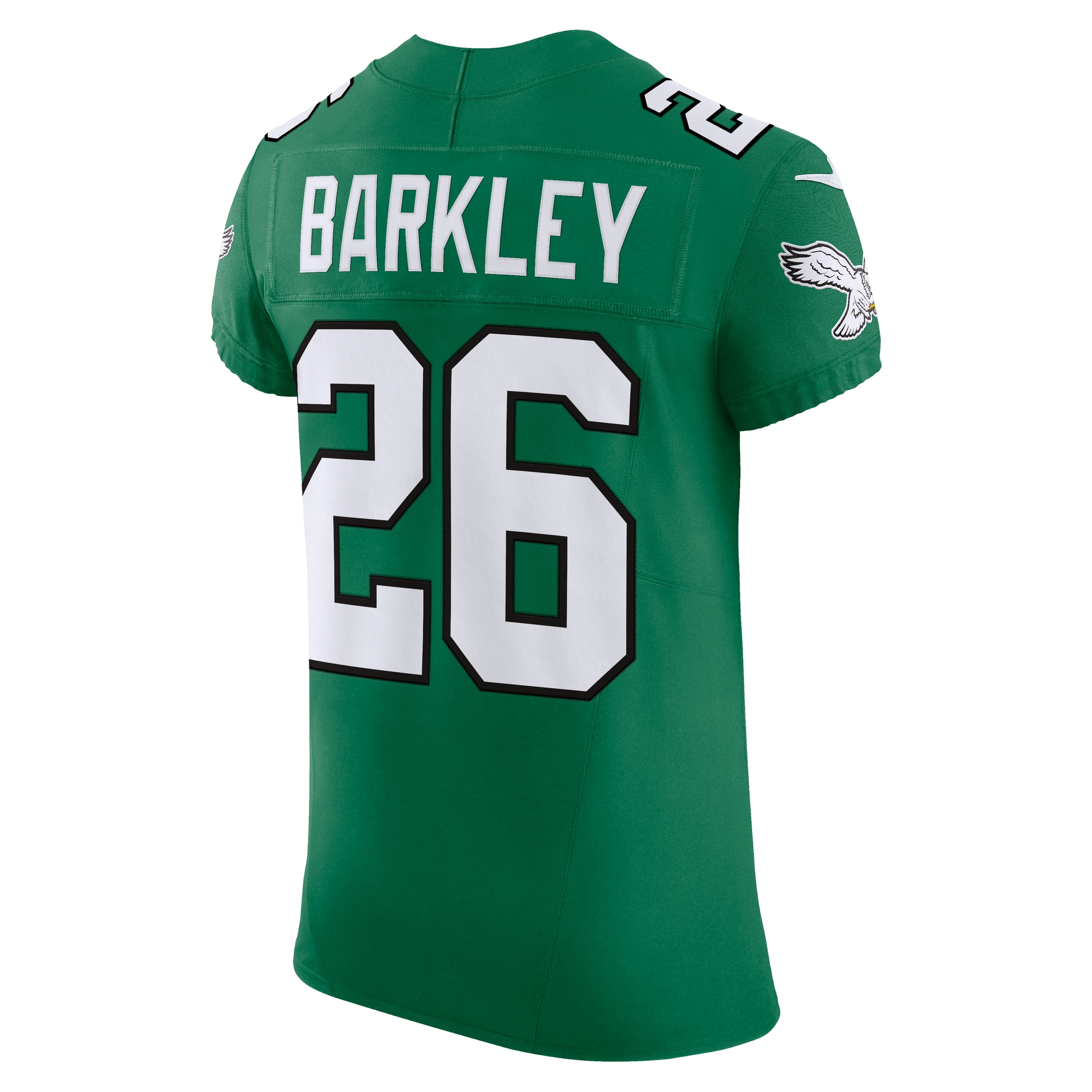 Saquon Barkley Philadelphia Eagles Nike Alternate Vapor F.U.S.E. Elite Jersey – Kelly Green Clowdercats