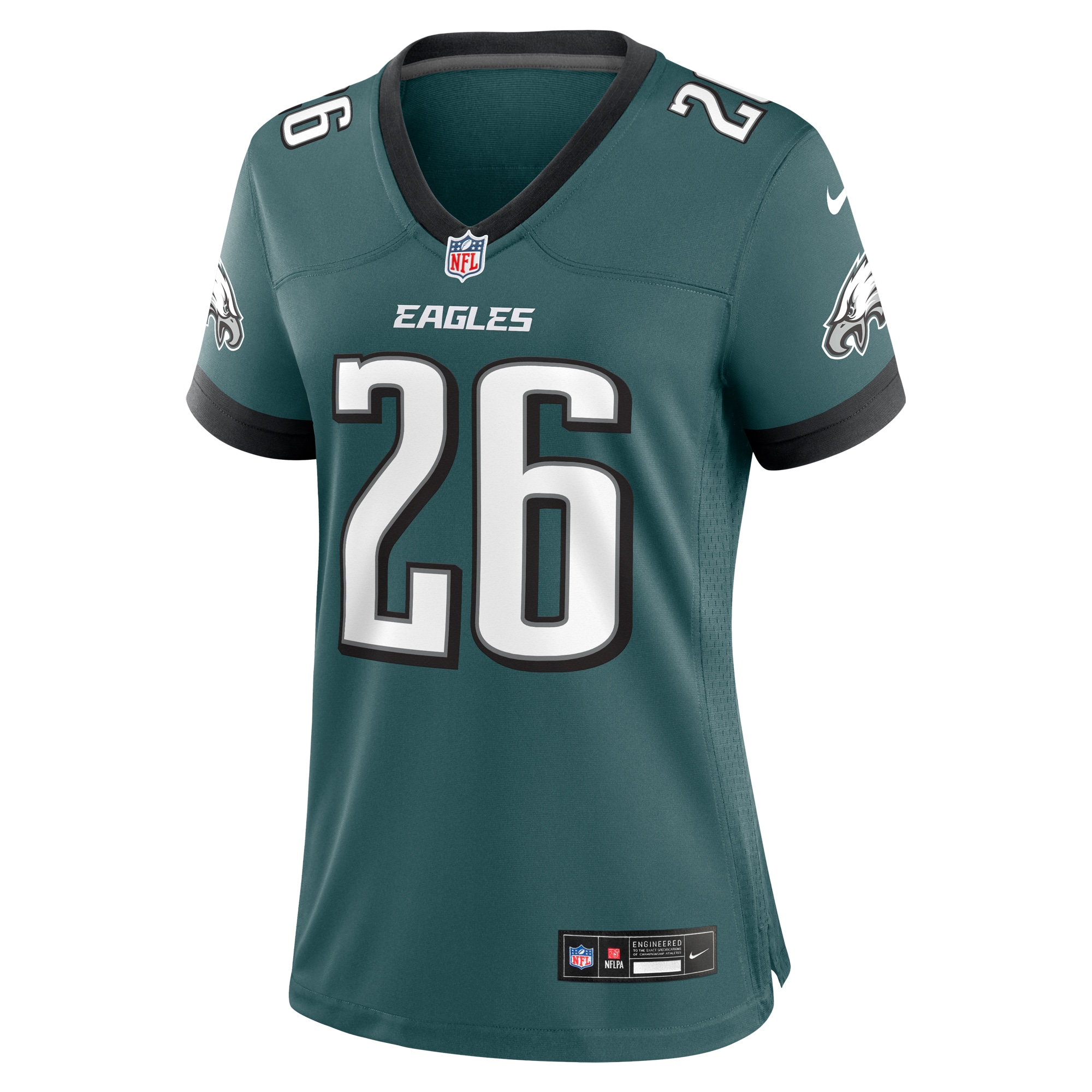 Saquon Barkley Philadelphia Eagles Nike Women’s Game Player Jersey – Midnight Green Clowdercats