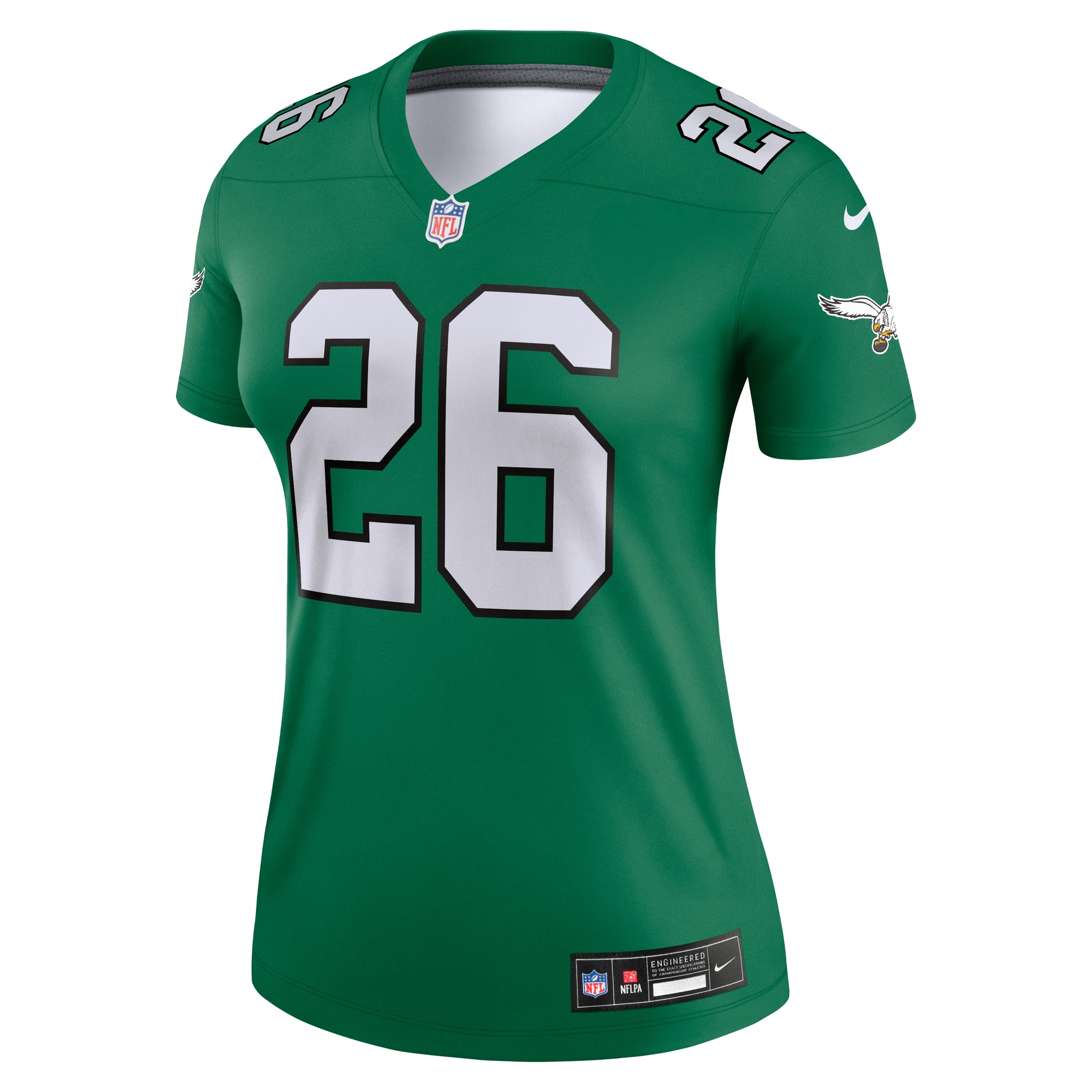 Saquon Barkley Philadelphia Eagles Nike Women’s Legend Player Performance Top – Kelly Green Clowdercats