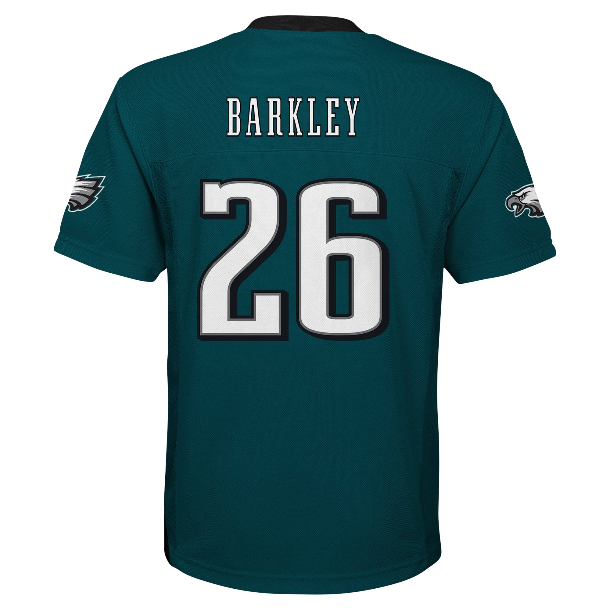 Saquon Barkley Philadelphia Eagles Preschool Replica Player Jersey – Midnight Green Clowdercats
