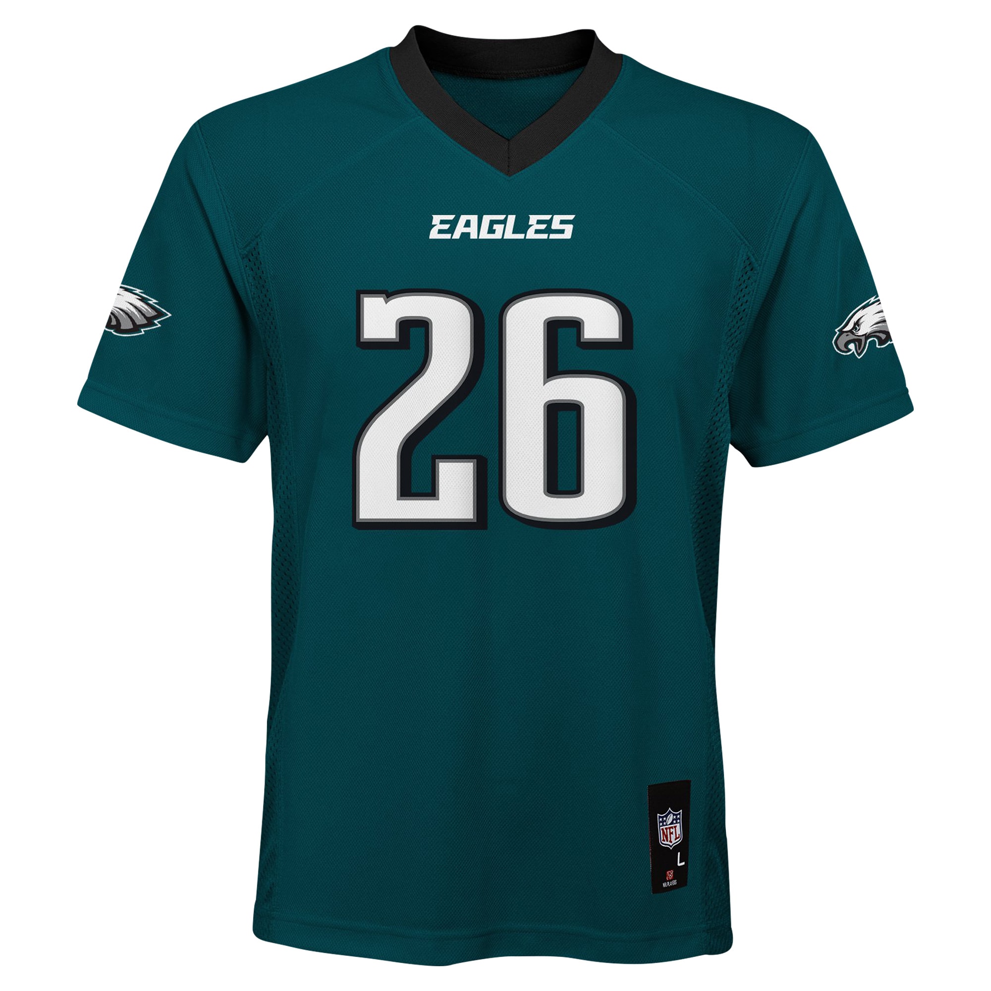 Saquon Barkley Philadelphia Eagles Preschool Replica Player Jersey – Midnight Green Clowdercats