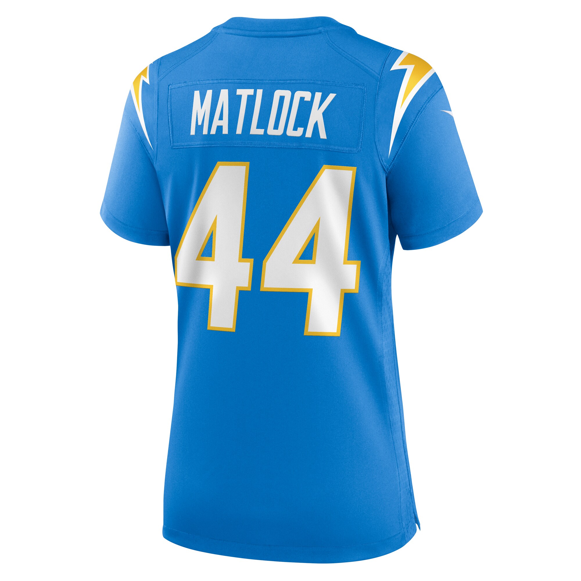 Scott Matlock Los Angeles Chargers Nike Women’s Game Jersey – Powder Blue Clowdercats