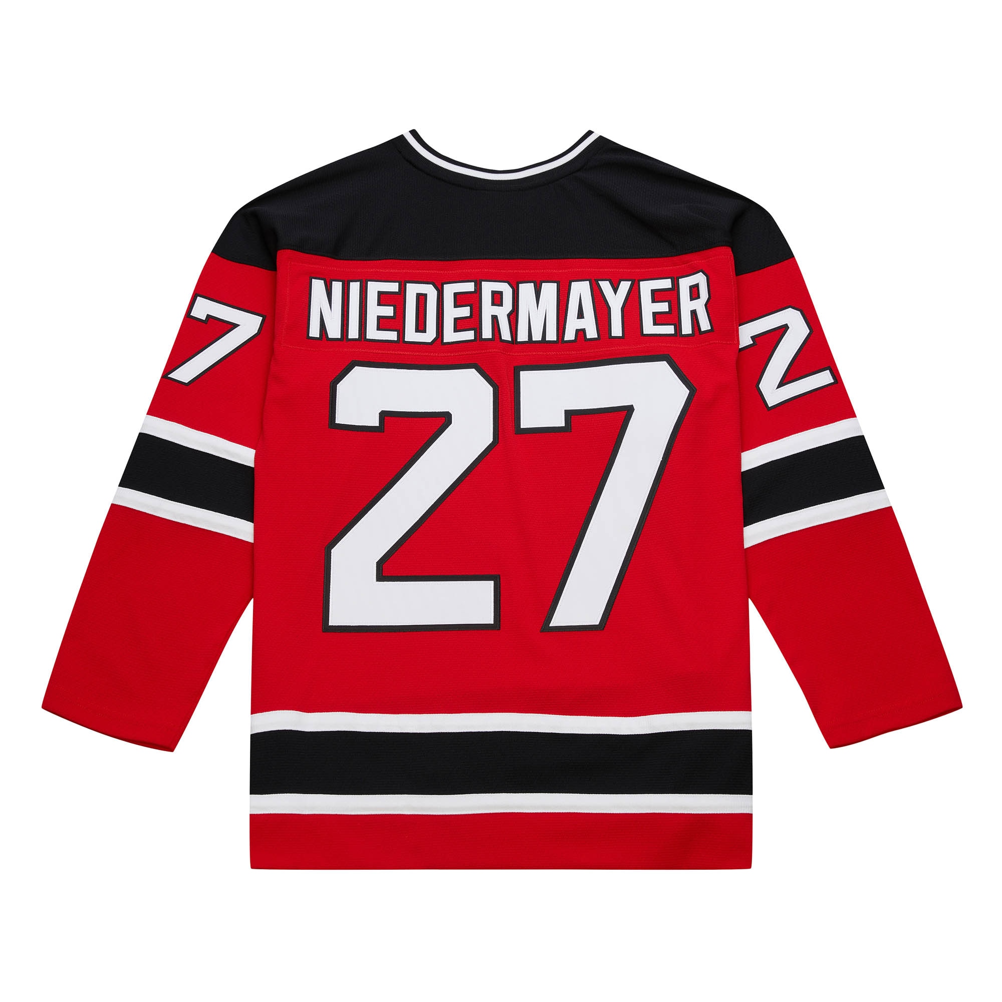 Scott Niedermayer New Jersey Devils Mitchell & Ness Big & Tall 1999/00 Blue Line 2.0 Jersey – Red Clowdercats