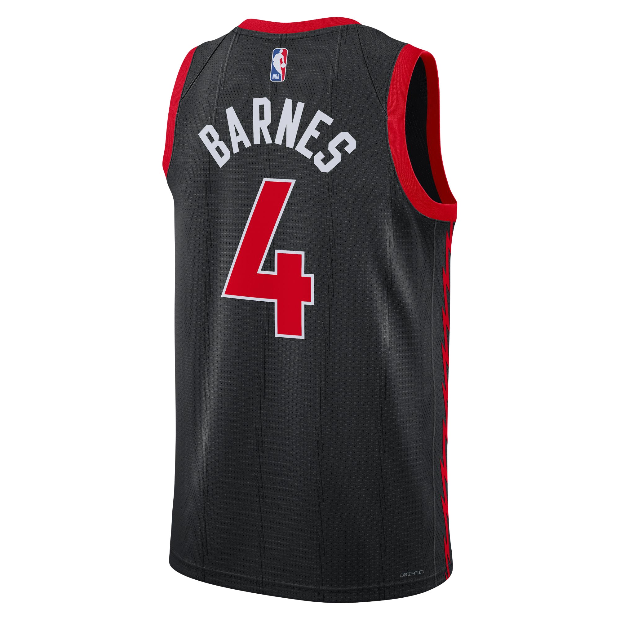 Scottie Barnes Toronto Raptors Jordan Brand Unisex Swingman Jersey – Statement Edition – Black Clowdercats