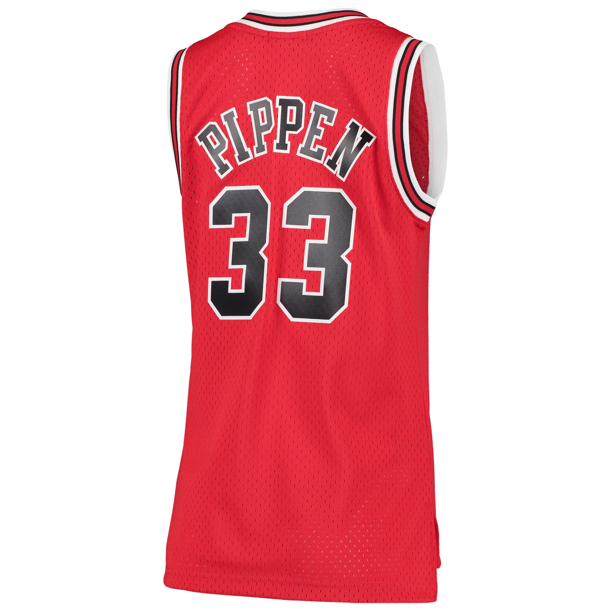 Scottie Pippen Chicago Bulls Mitchell & Ness Women’s 1997/98 Hardwood Classics Swingman Jersey – Red Clowdercats