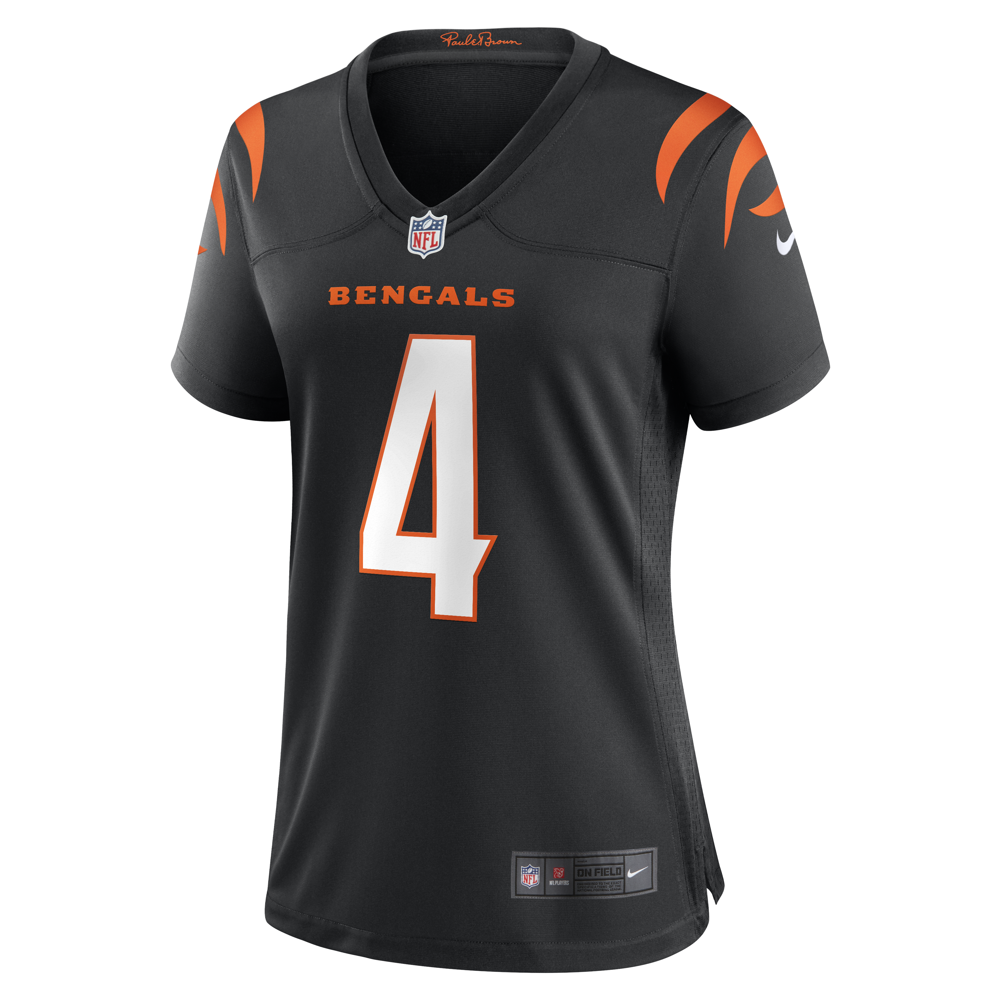 Sean Clifford Cincinnati Bengals Nike Women’s Team Game Jersey – Black Clowdercats
