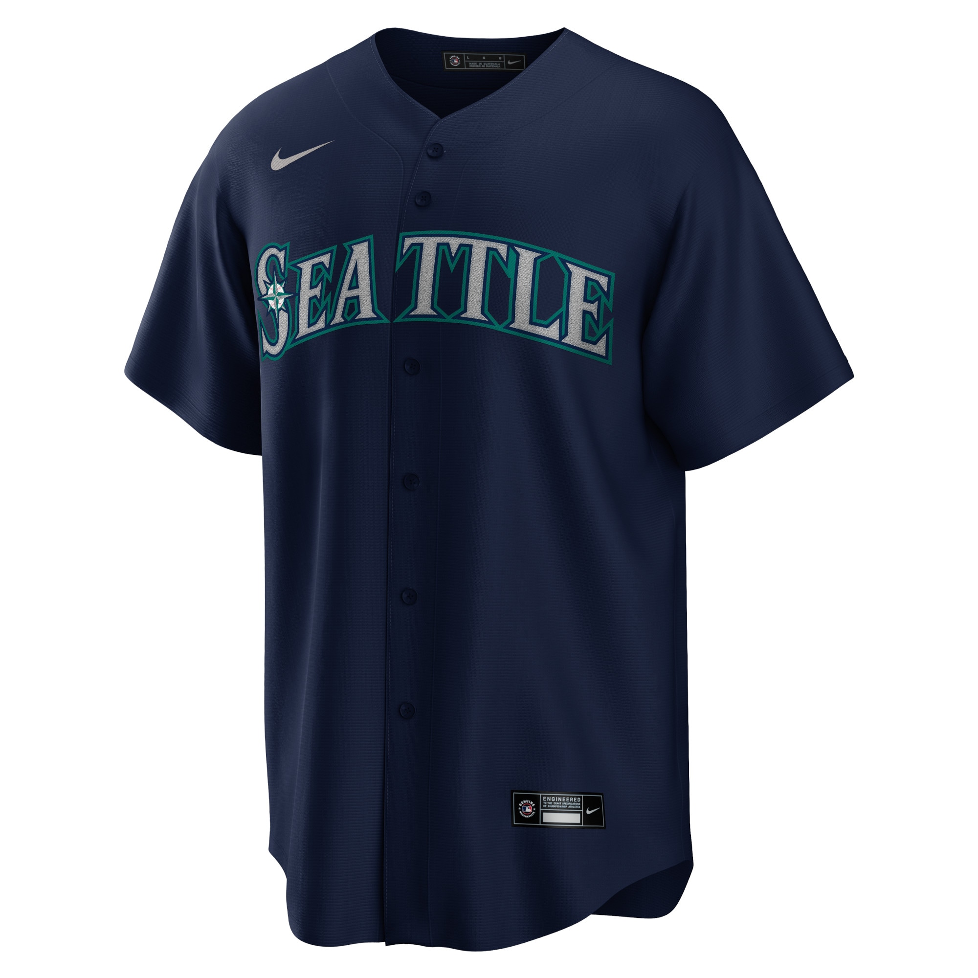 Seattle Mariners Nike Alternate Replica Team Jersey – Navy